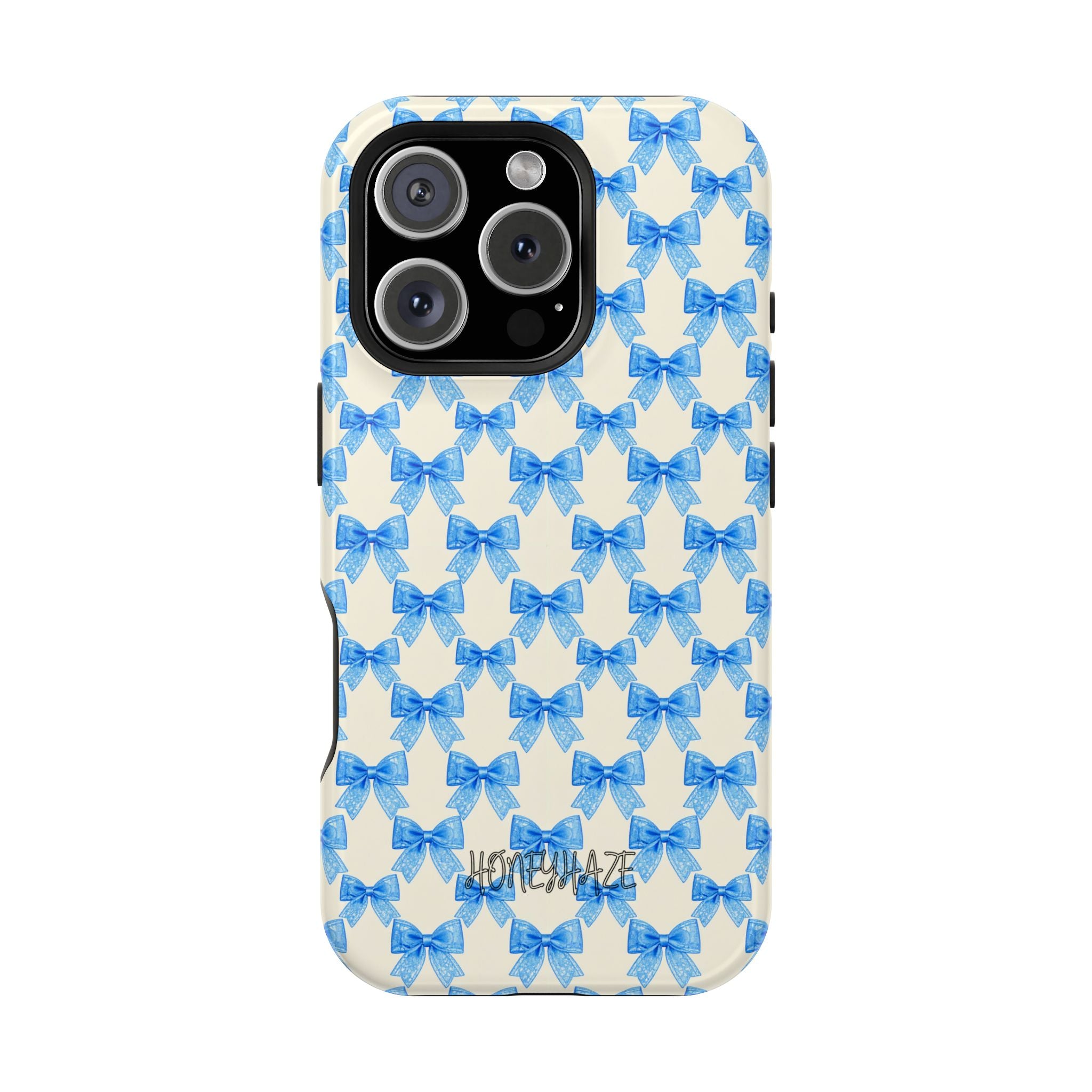 Blue Bow Phone Case