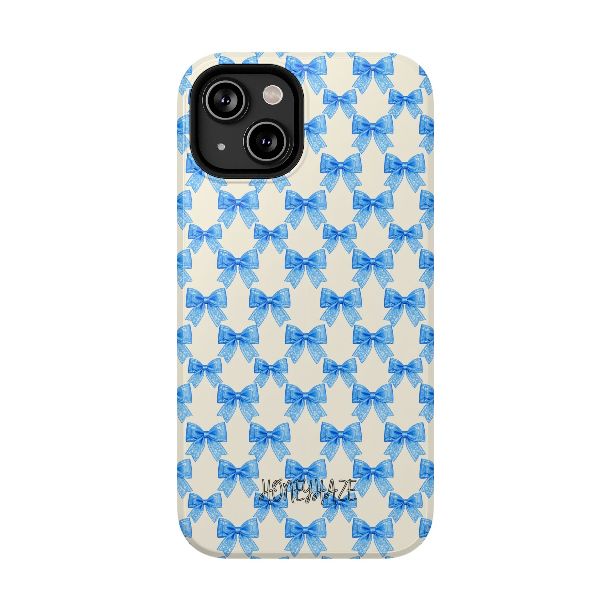 Blue Bow Phone Case