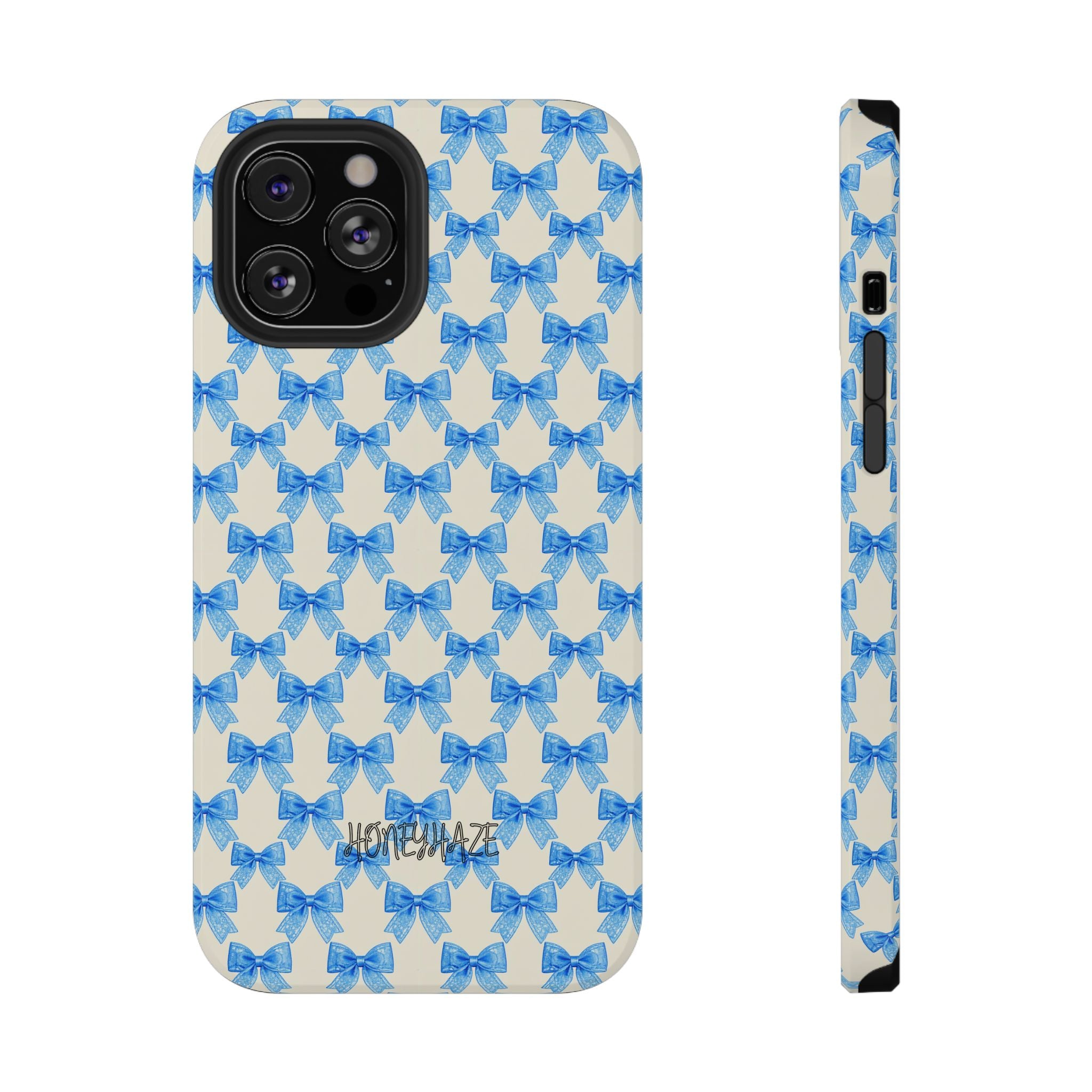 Blue Bow Phone Case