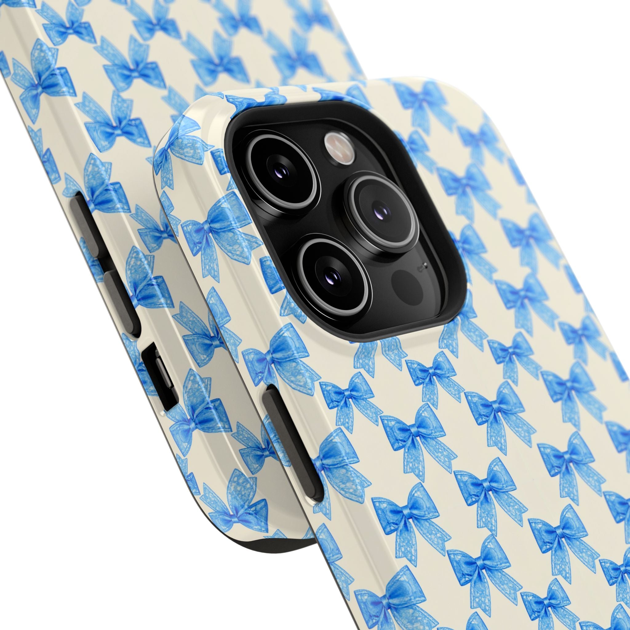 Blue Bow Phone Case