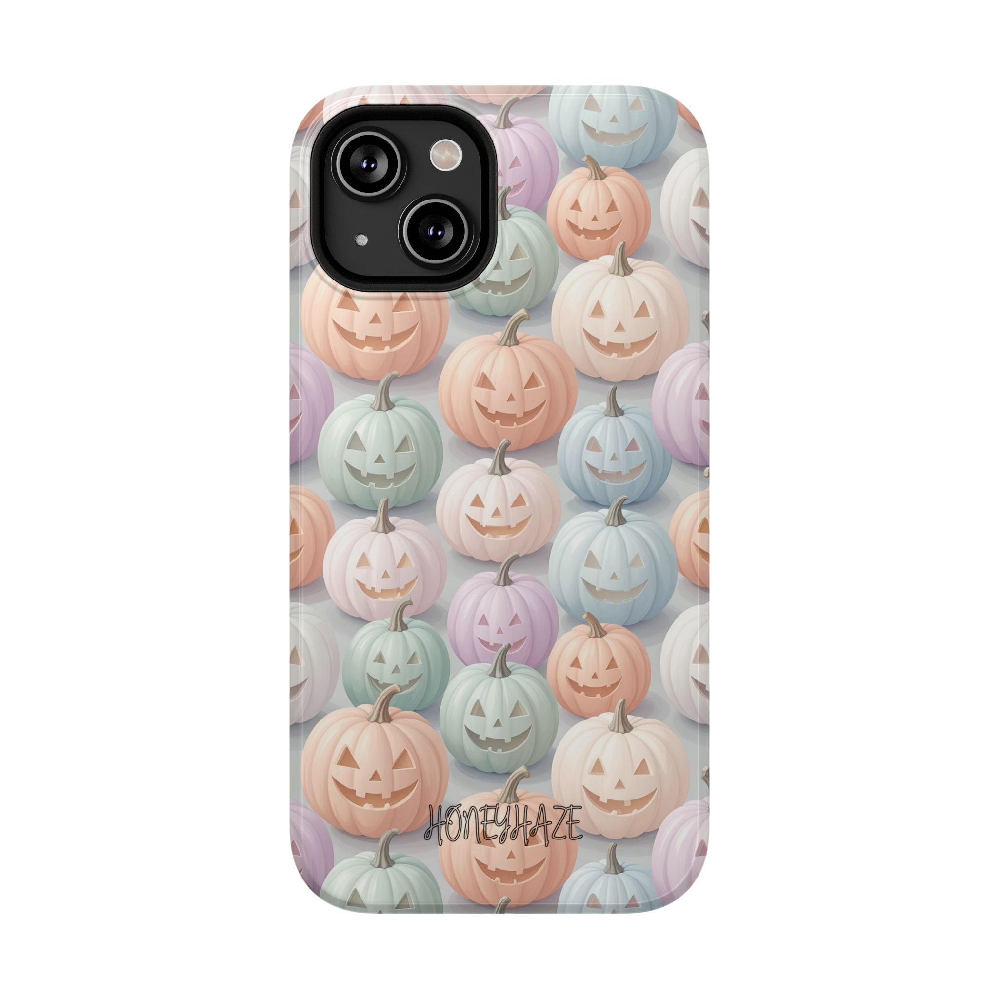 Pastel Jack-O-Lanterns Phone Case
