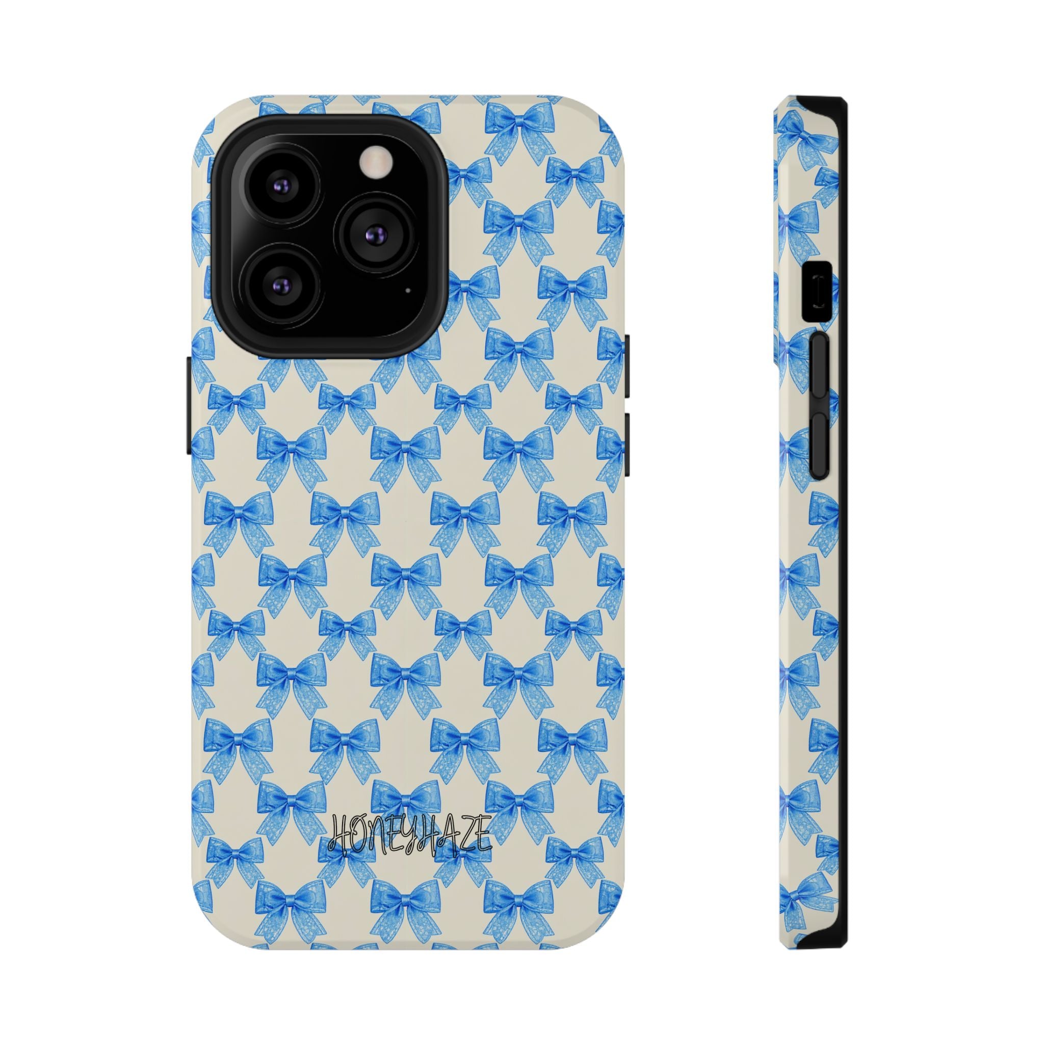 Blue Bow Phone Case