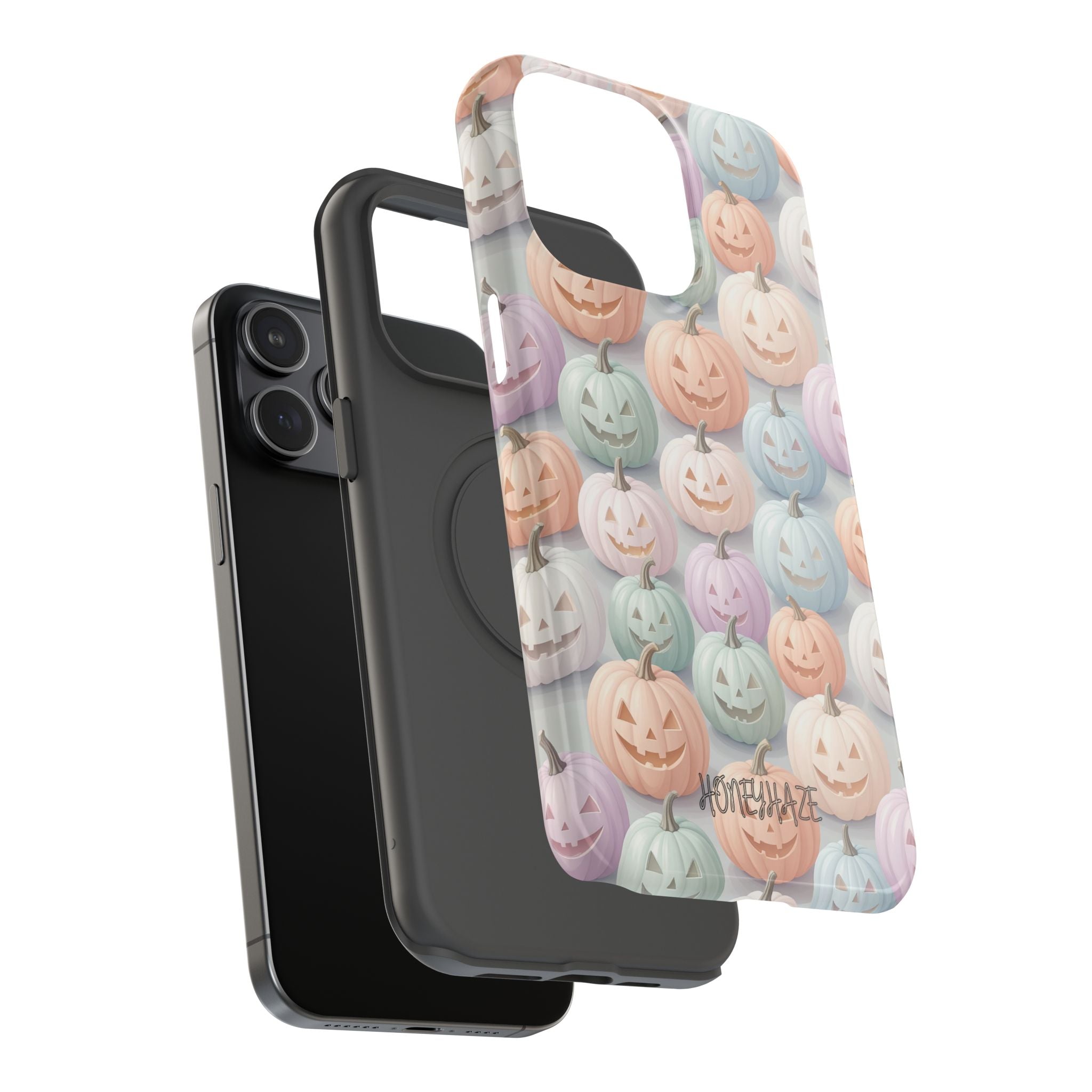 Pastel Jack-O-Lanterns Phone Case