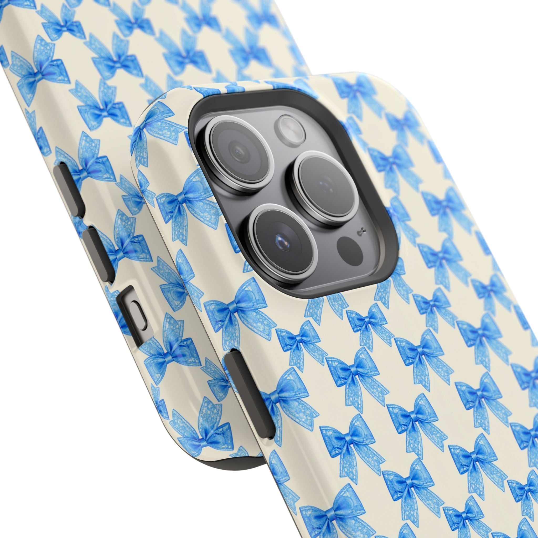 Blue Bow Phone Case