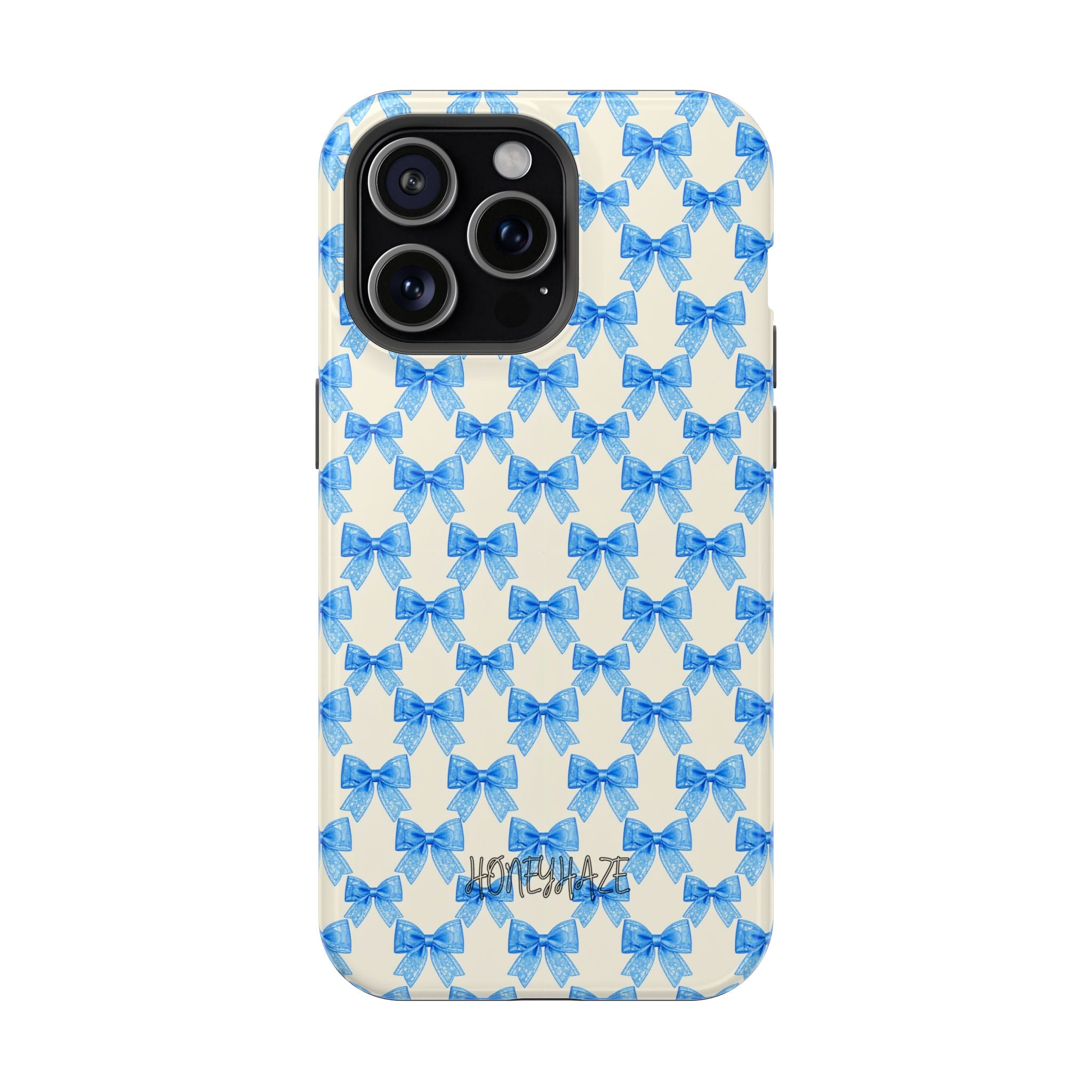 Blue Bow Phone Case