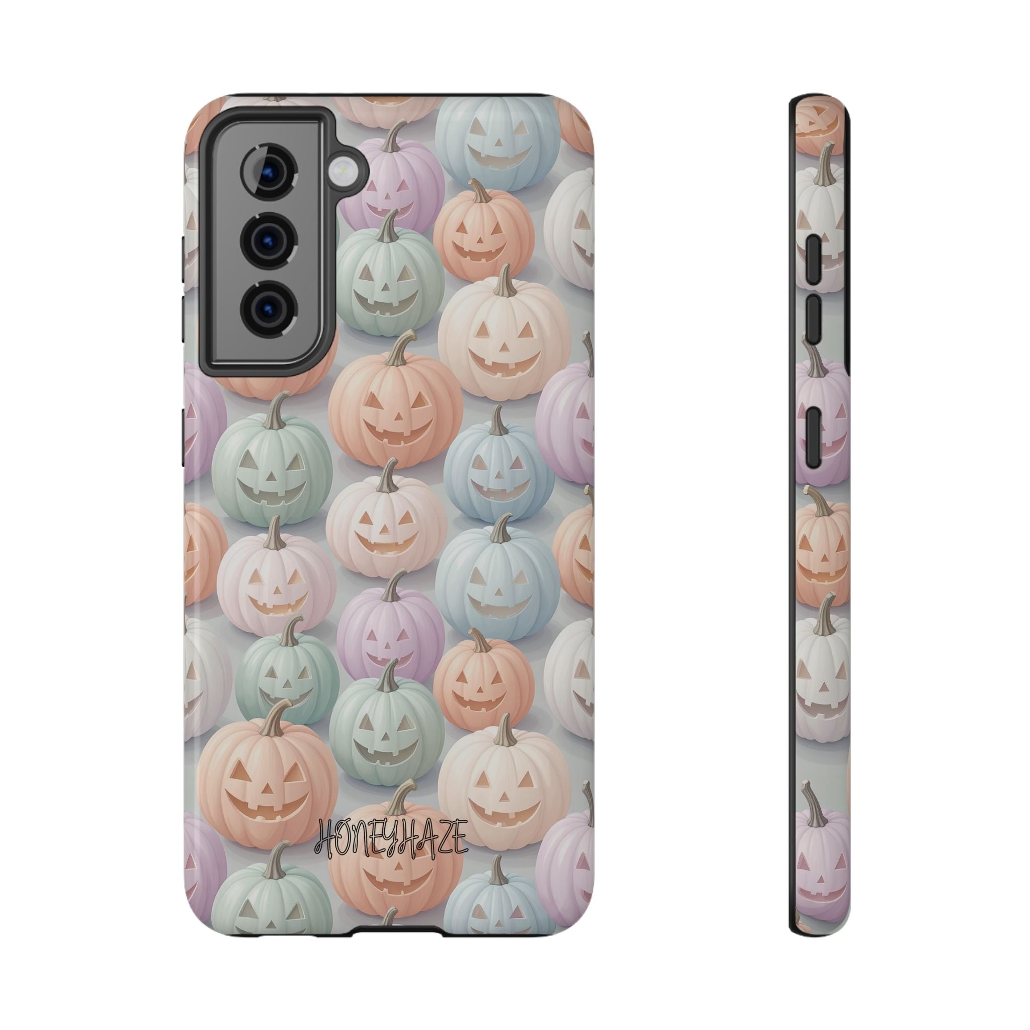 Pastel Jack-O-Lanterns Phone Case