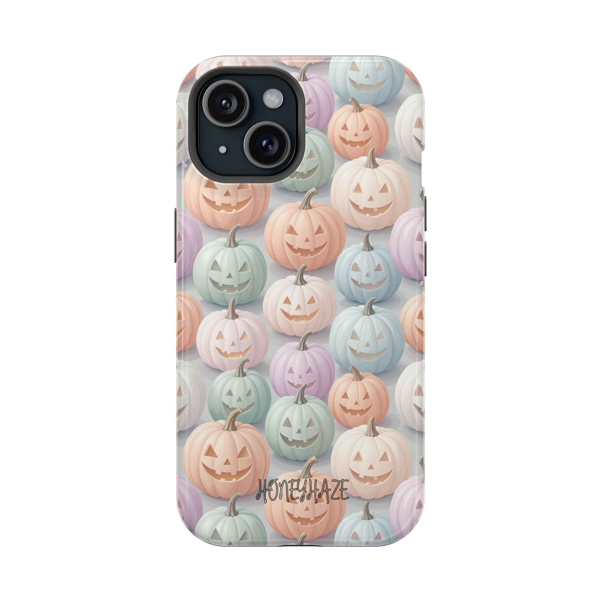 Pastel Jack-O-Lanterns Phone Case