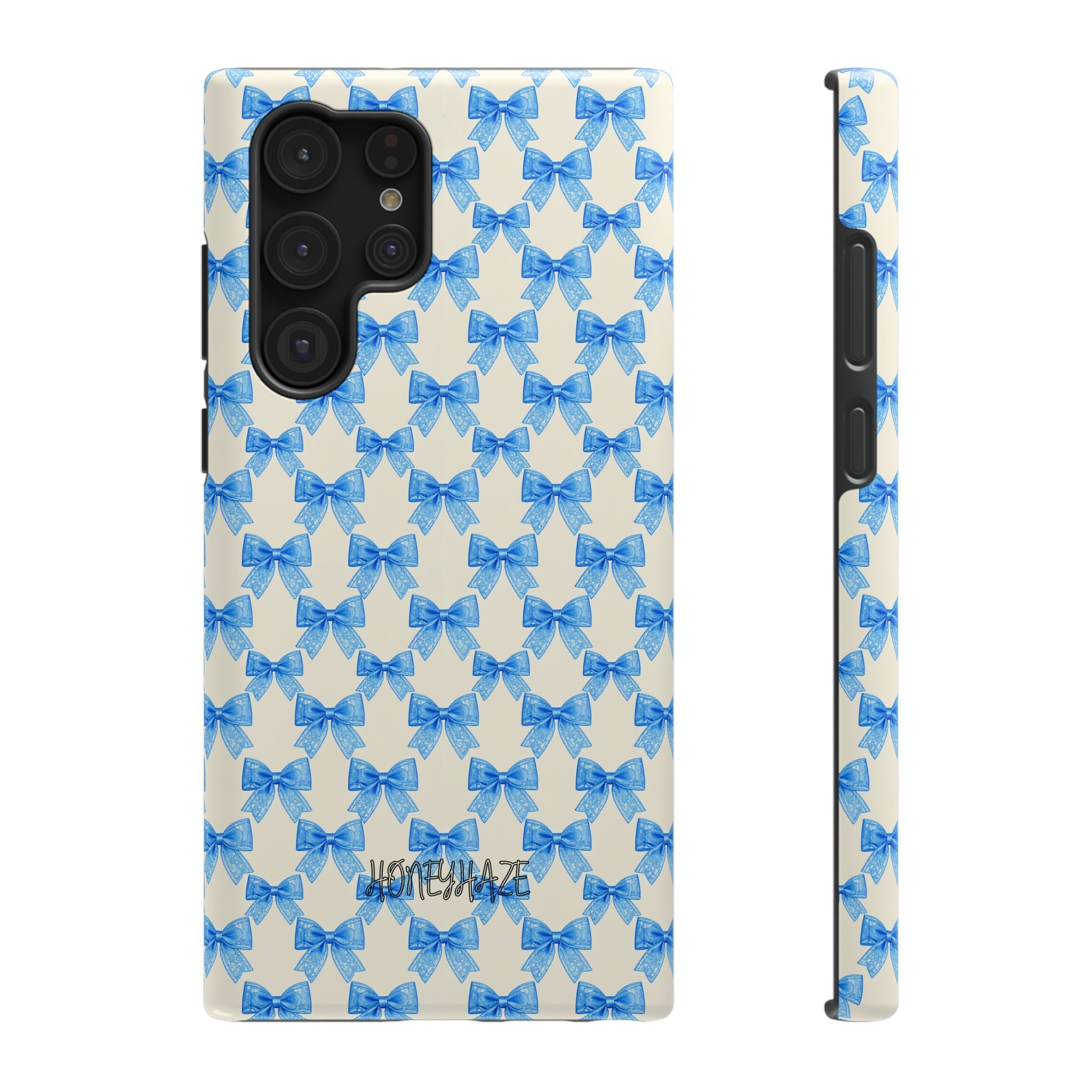Blue Bow Phone Case