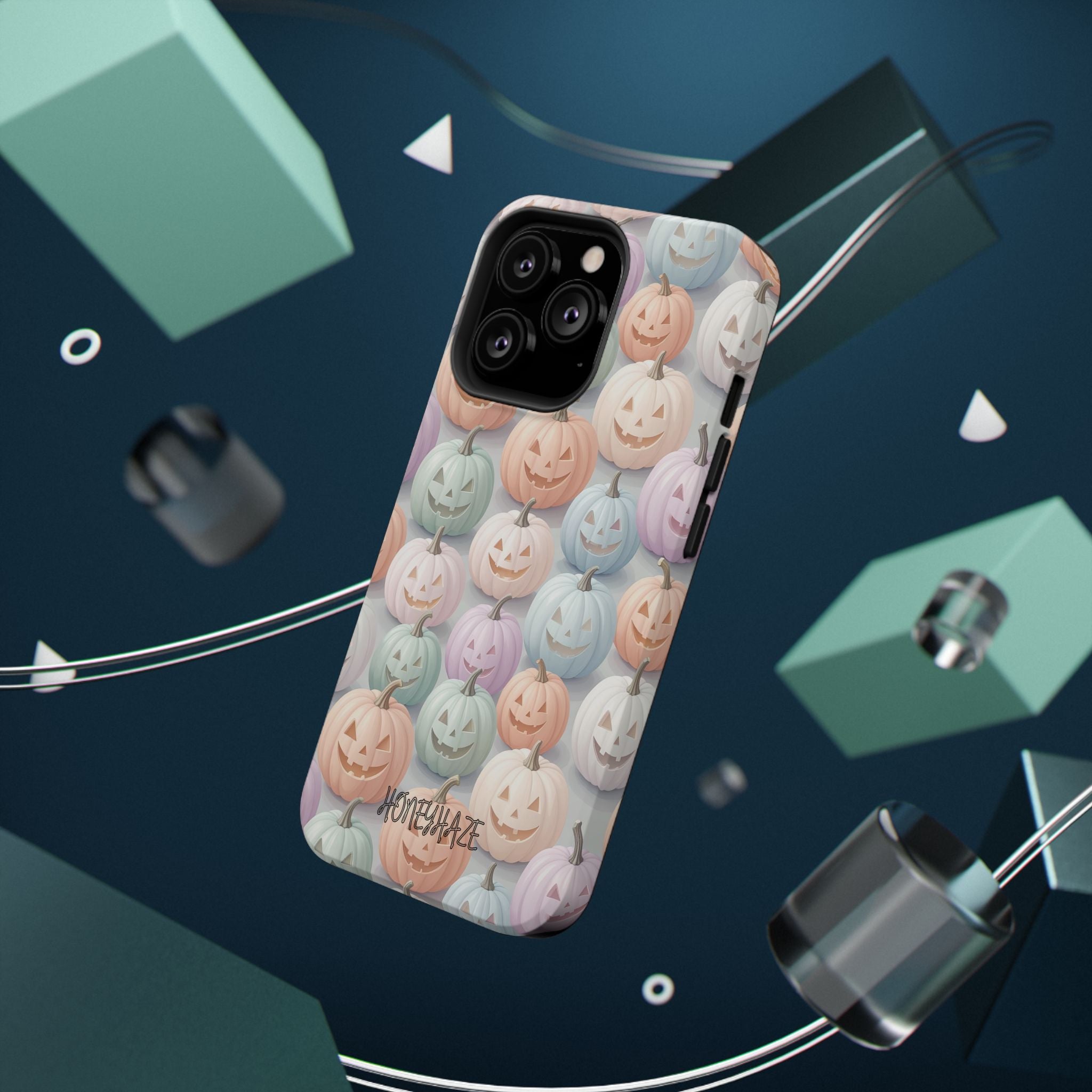 Pastel Jack-O-Lanterns Phone Case
