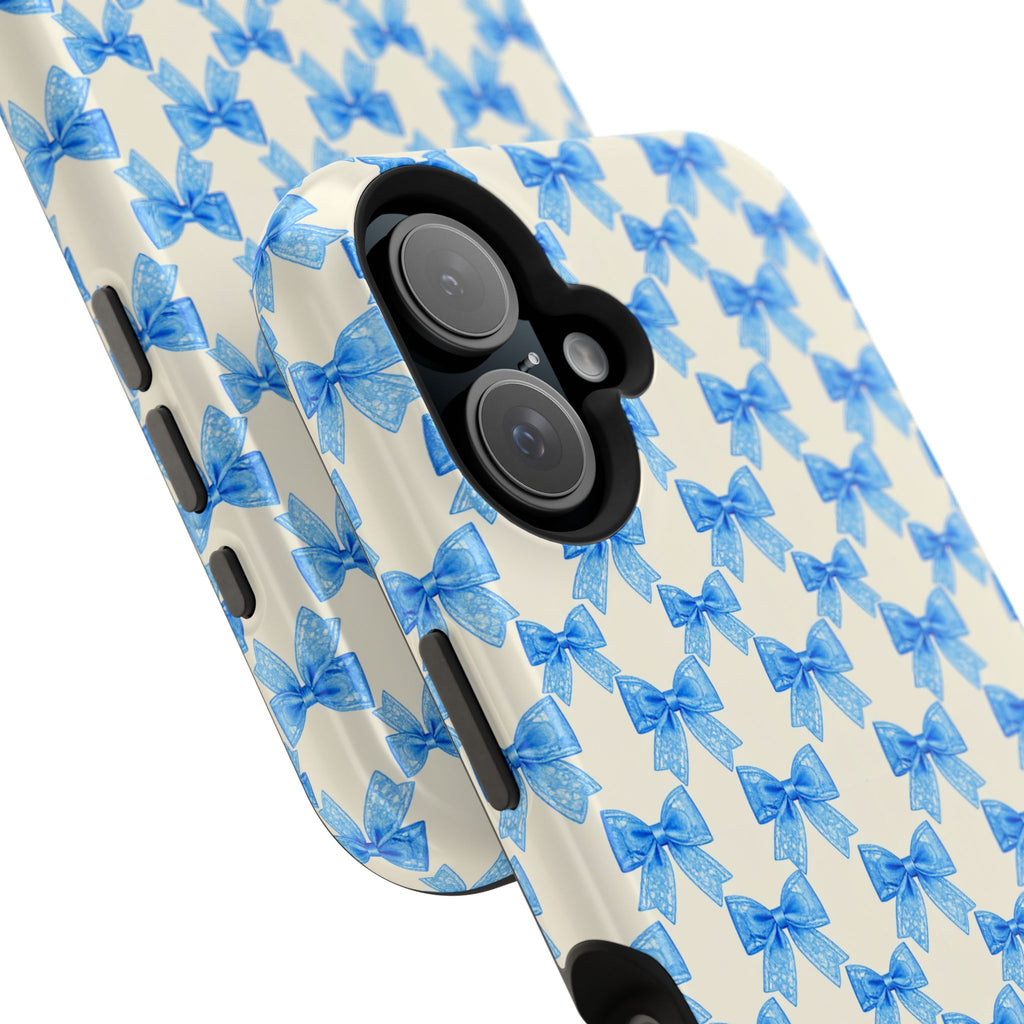 Blue Bow Phone Case