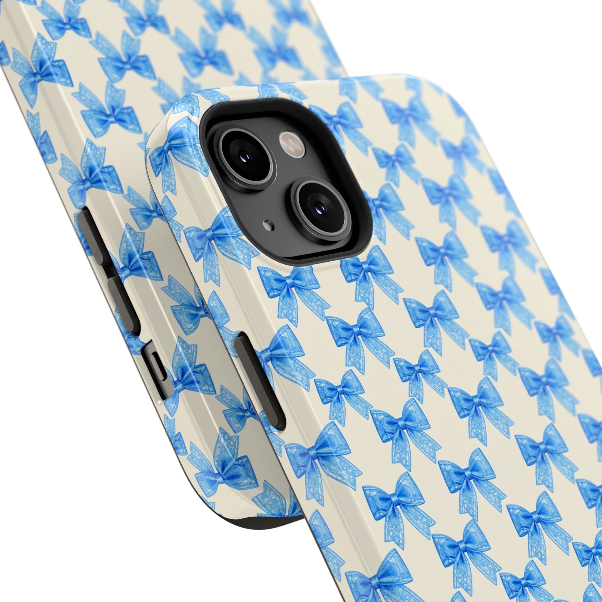 Blue Bow Phone Case