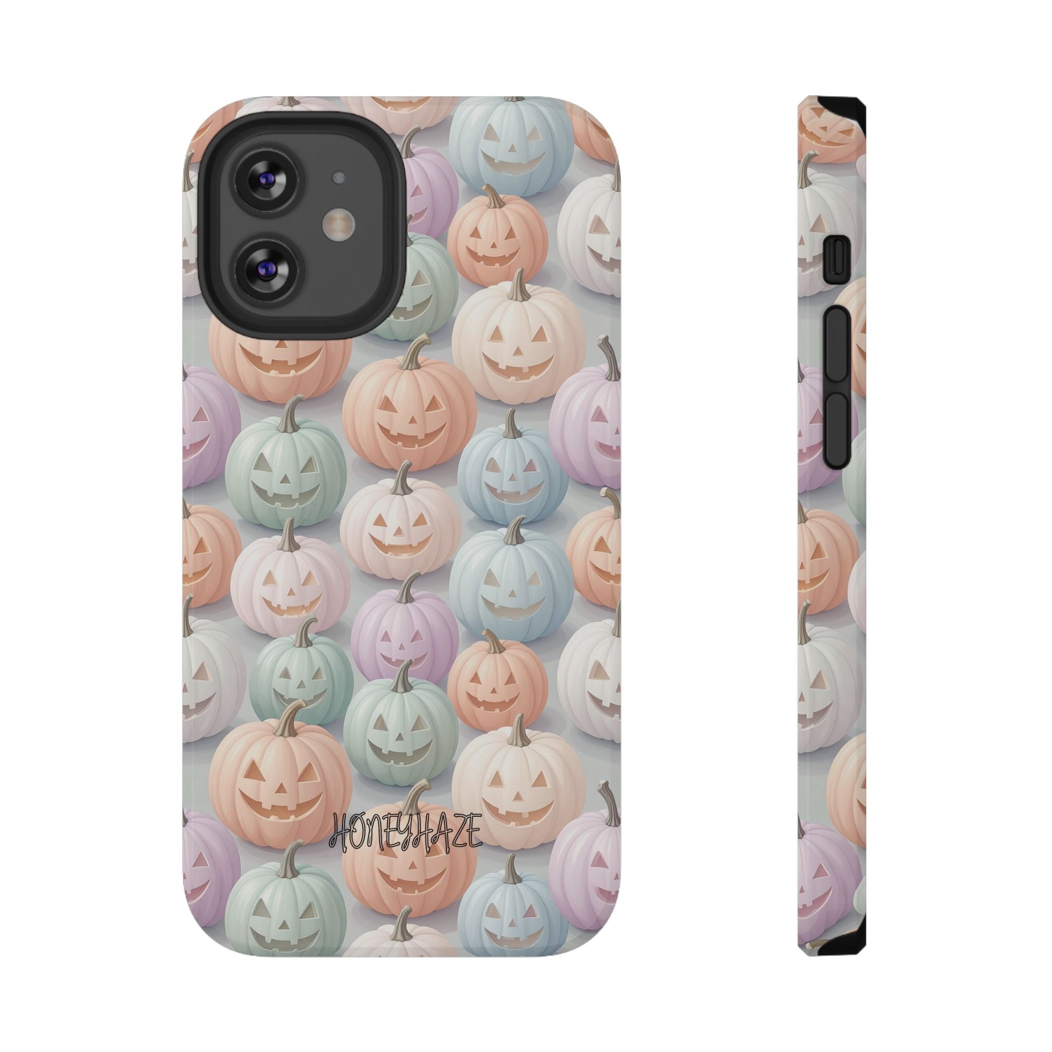 Pastel Jack-O-Lanterns Phone Case