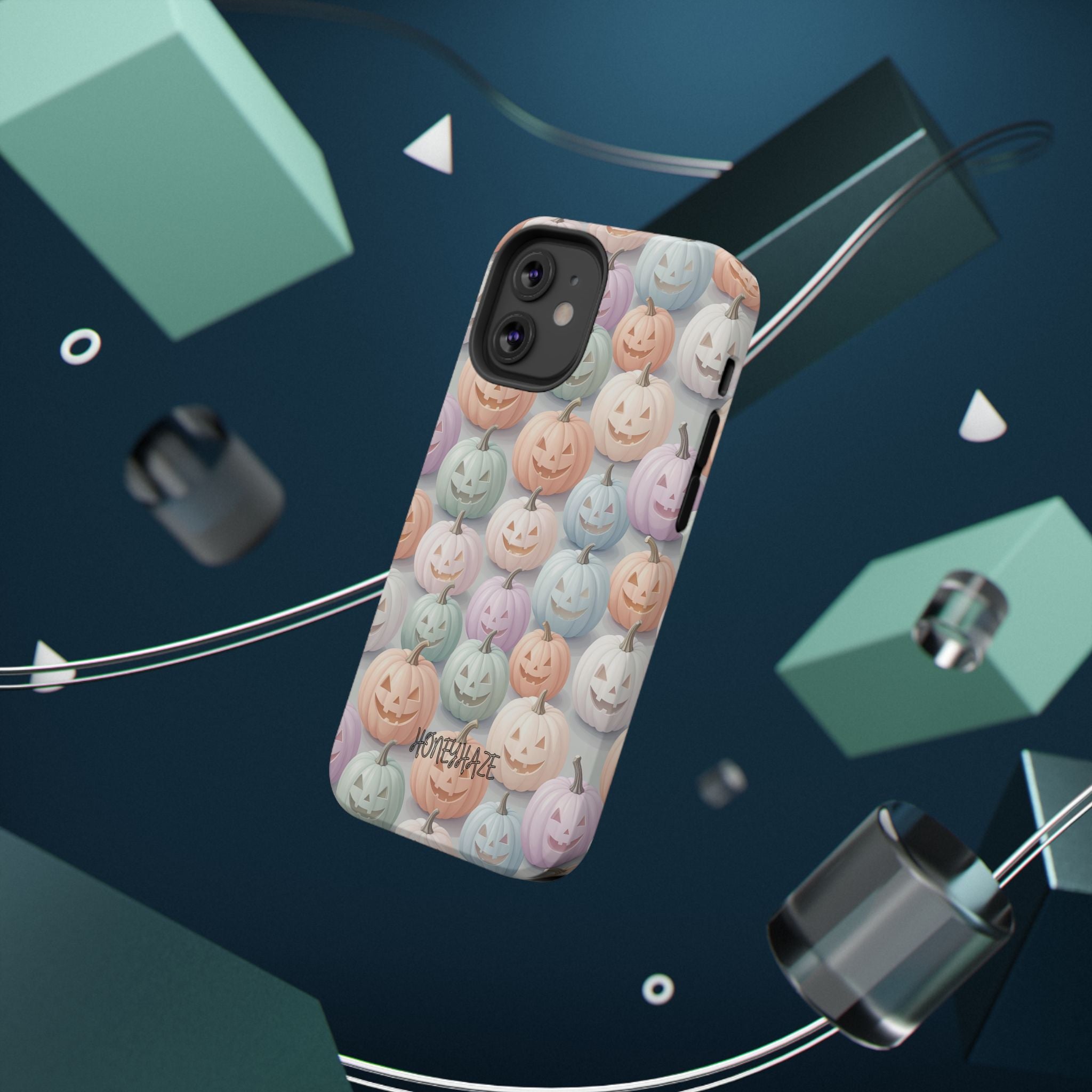 Pastel Jack-O-Lanterns Phone Case