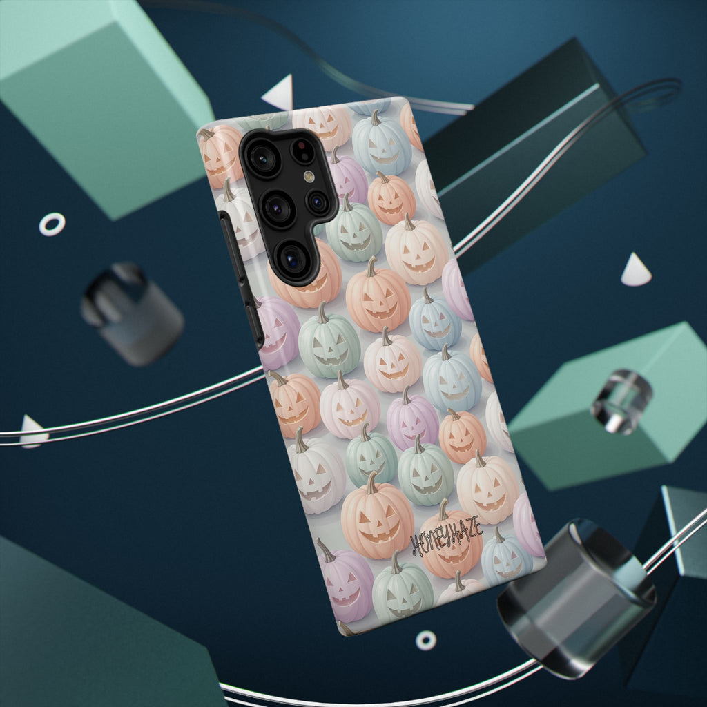 Pastel Jack-O-Lanterns Phone Case
