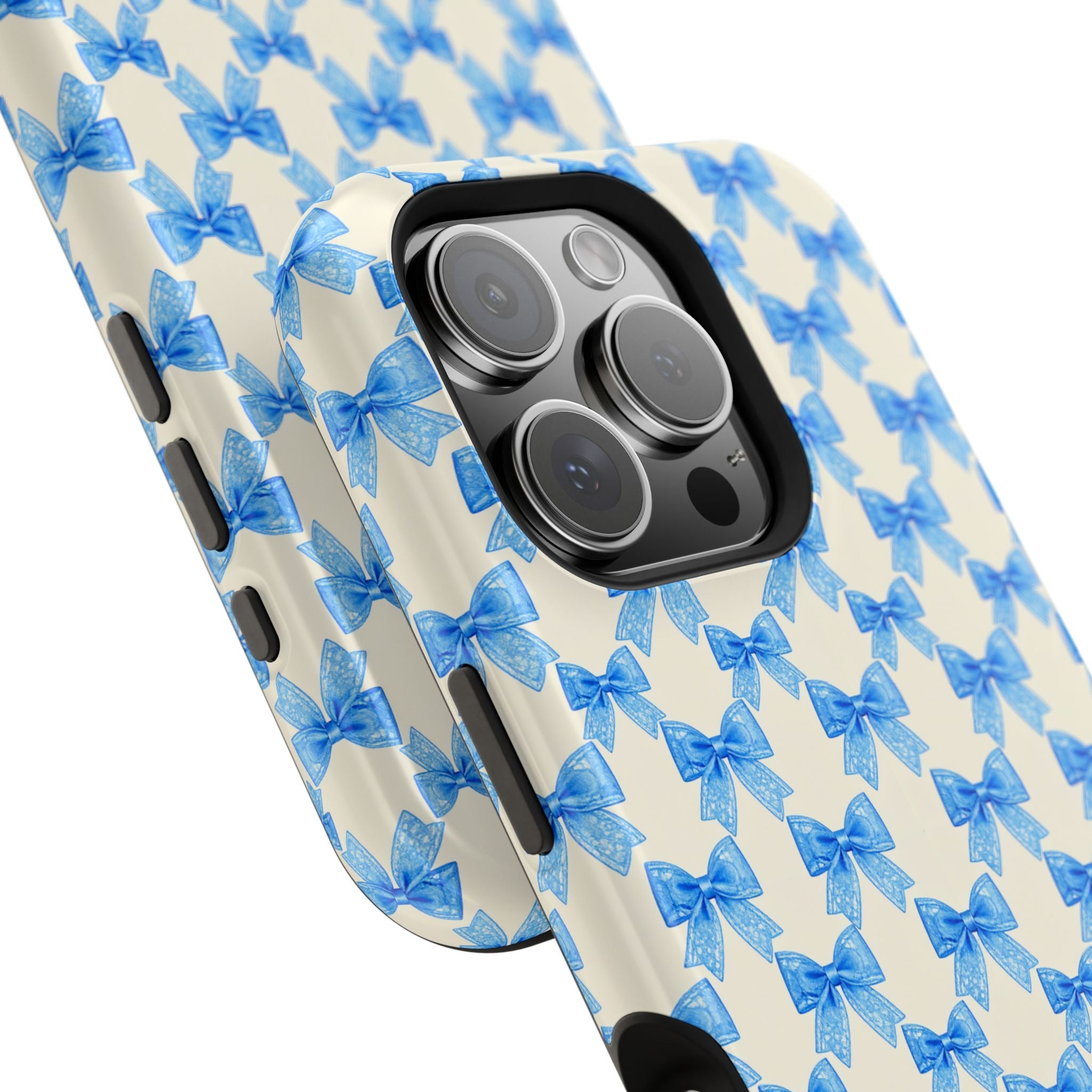 Blue Bow Phone Case