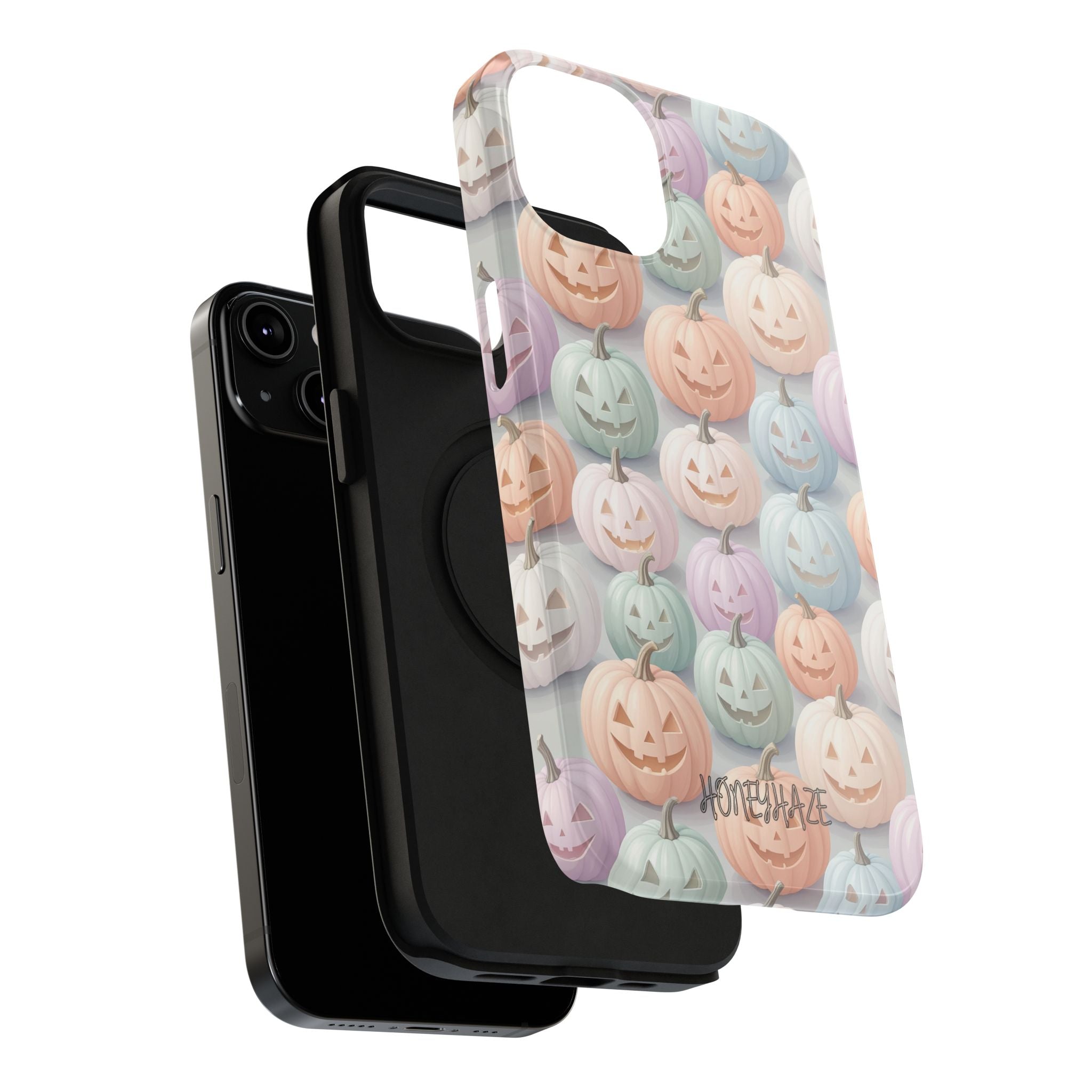 Pastel Jack-O-Lanterns Phone Case