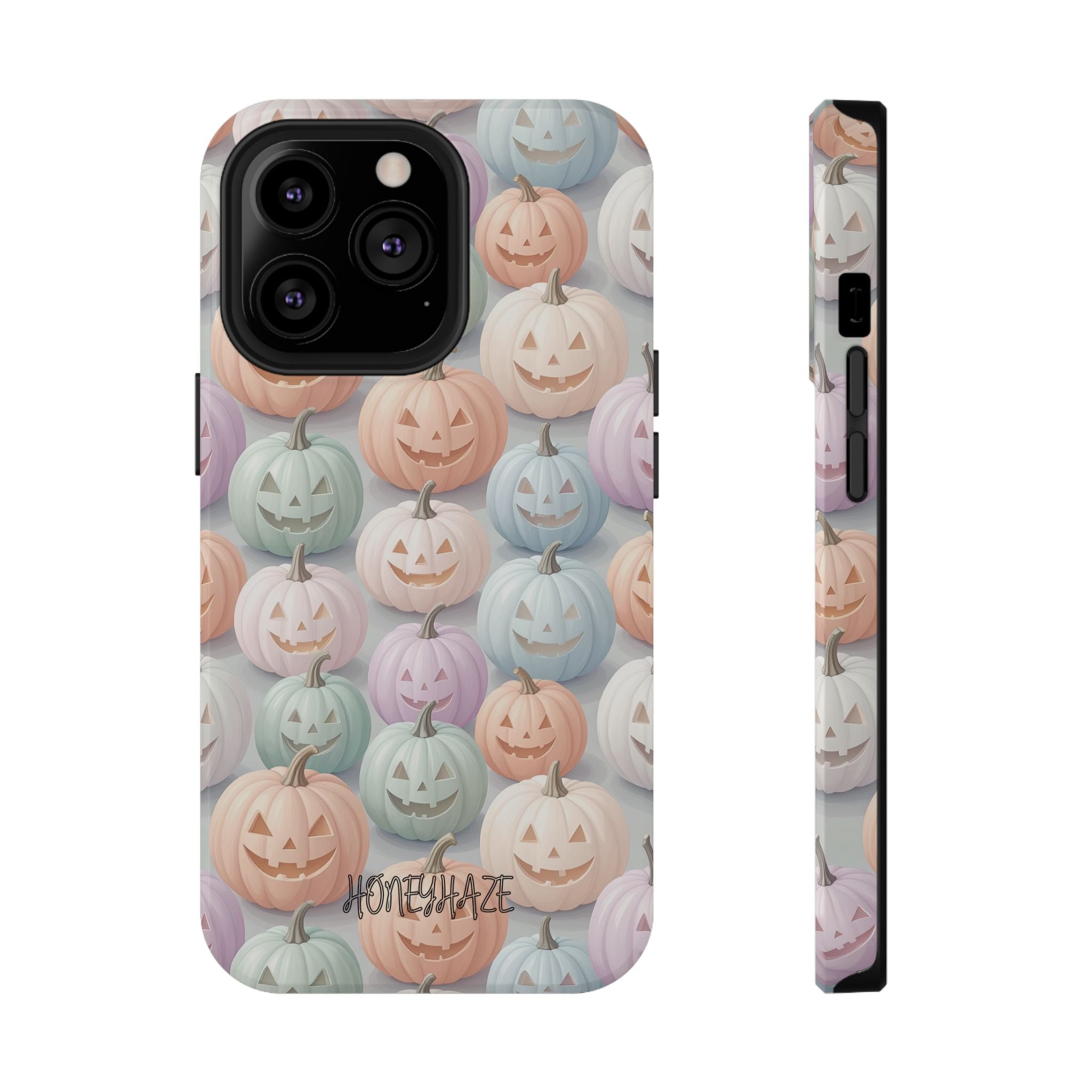 Pastel Jack-O-Lanterns Phone Case
