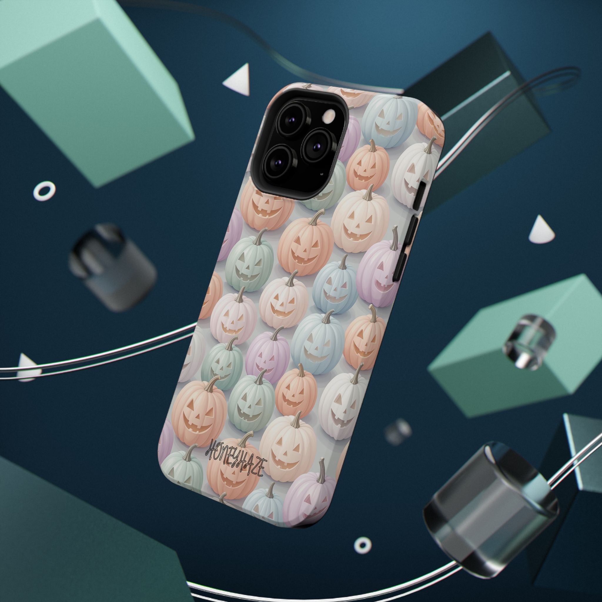 Pastel Jack-O-Lanterns Phone Case