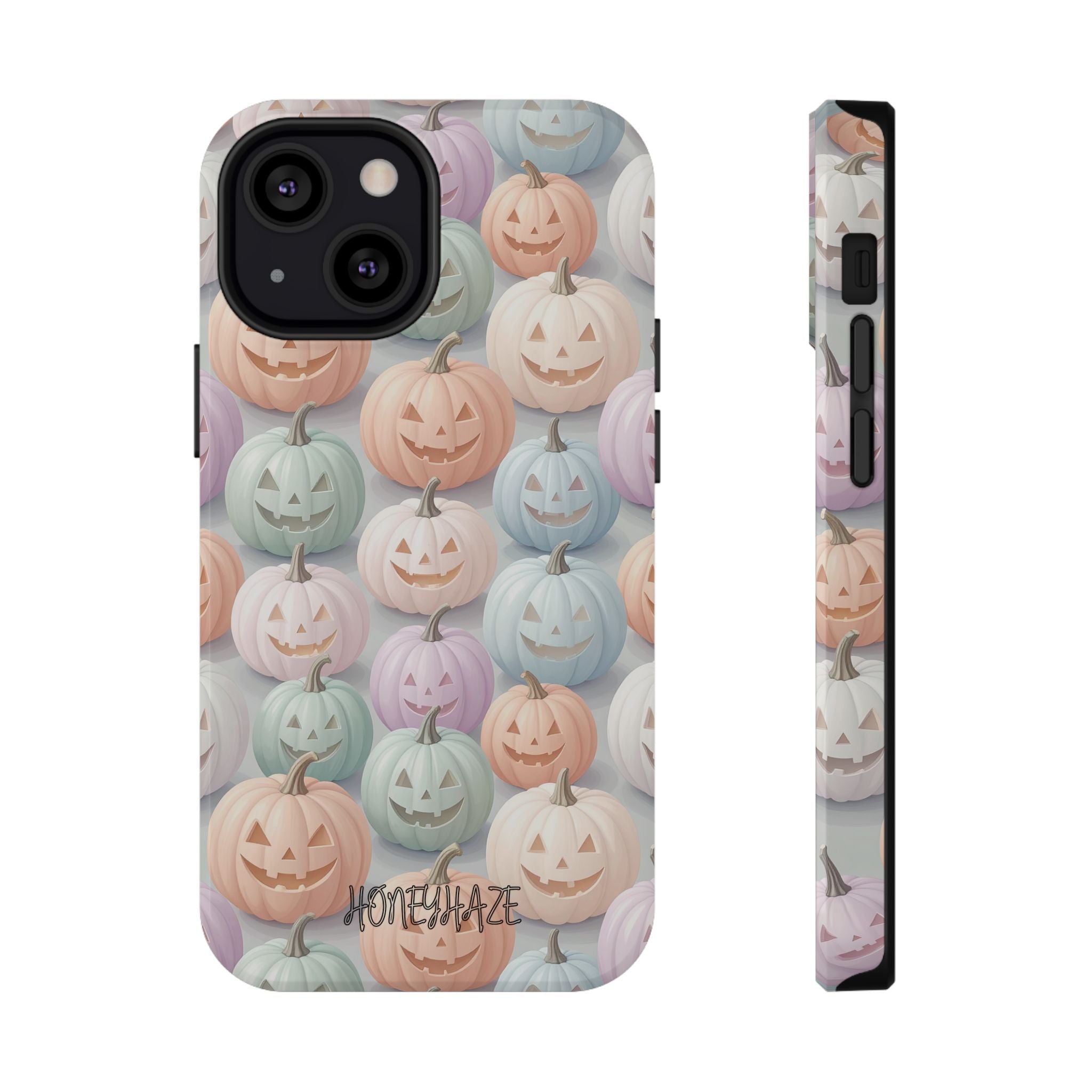 Pastel Jack-O-Lanterns Phone Case