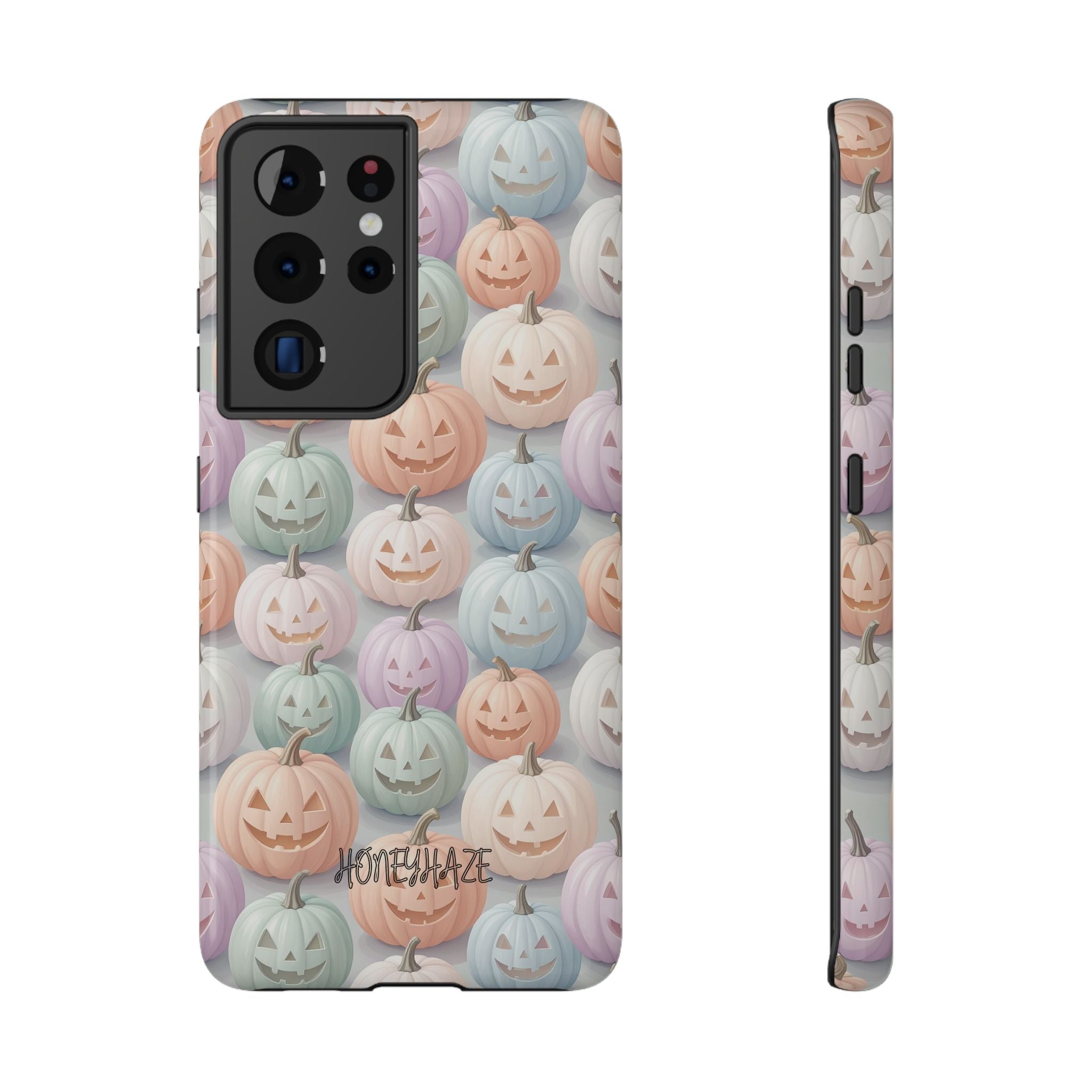 Pastel Jack-O-Lanterns Phone Case