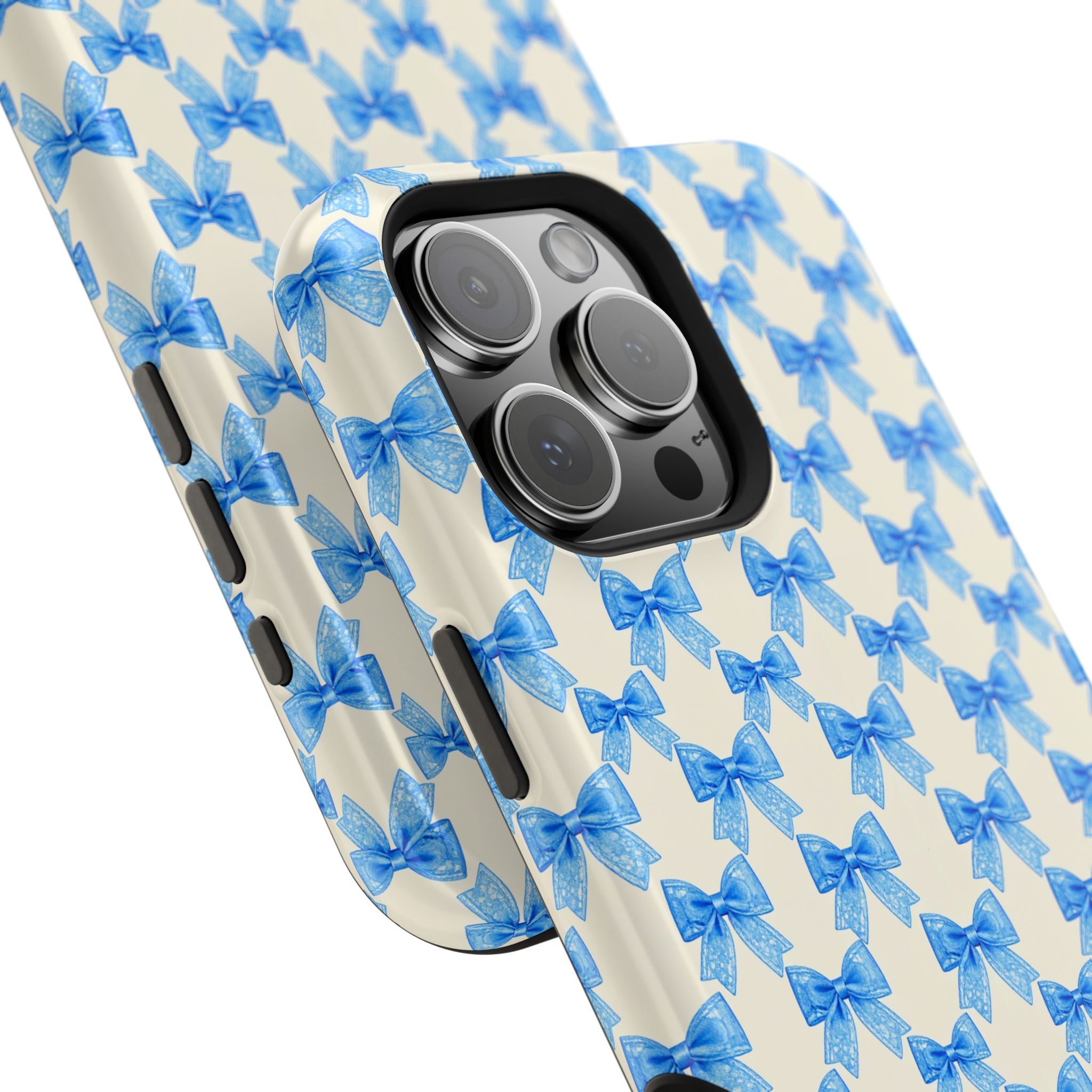 Blue Bow Phone Case