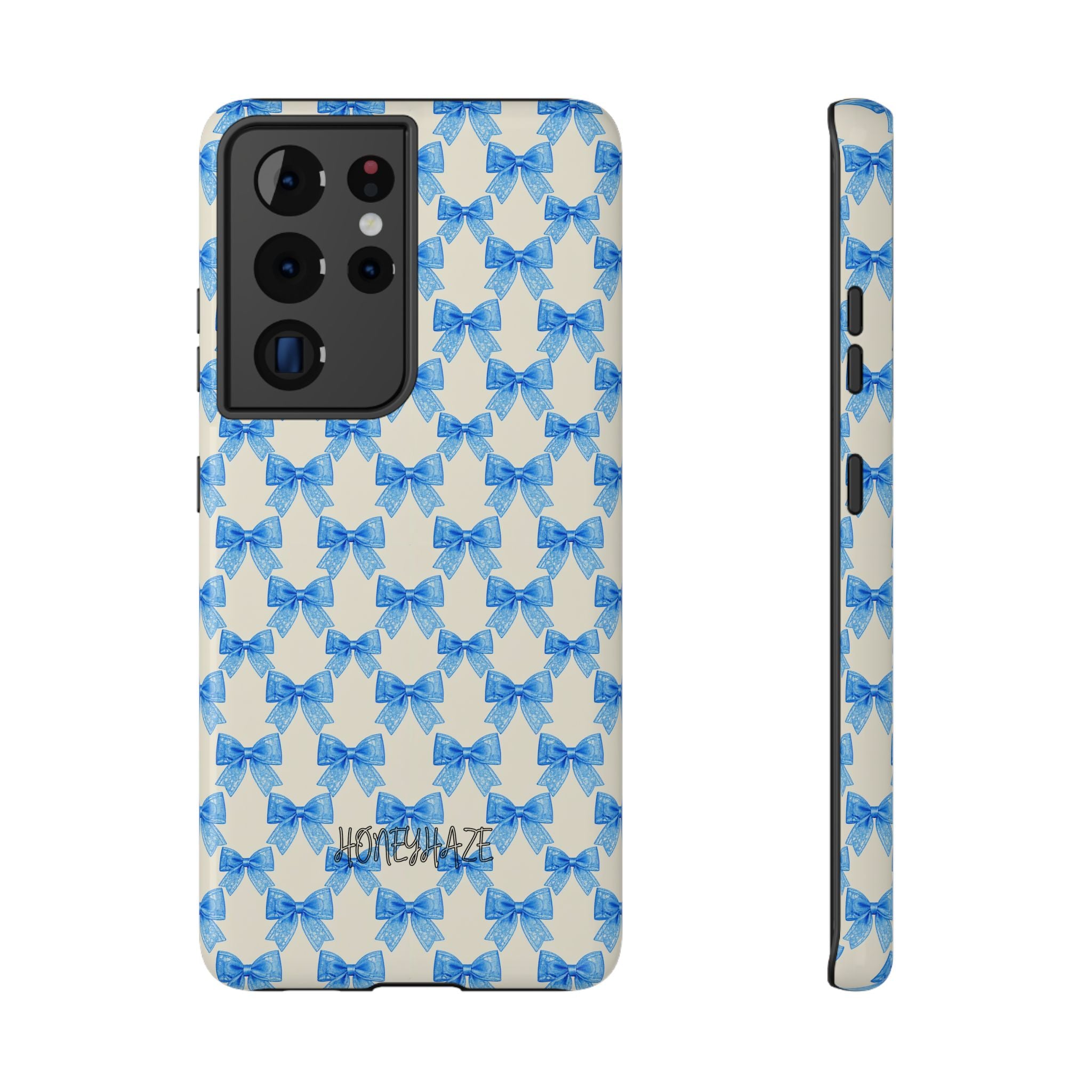 Blue Bow Phone Case