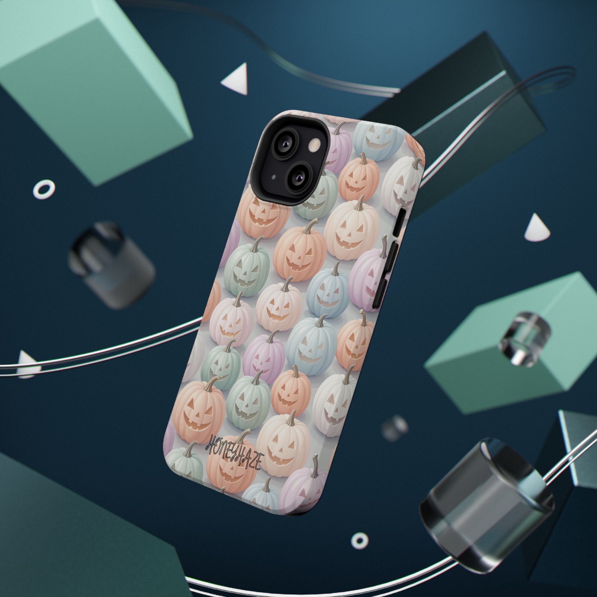 Pastel Jack-O-Lanterns Phone Case