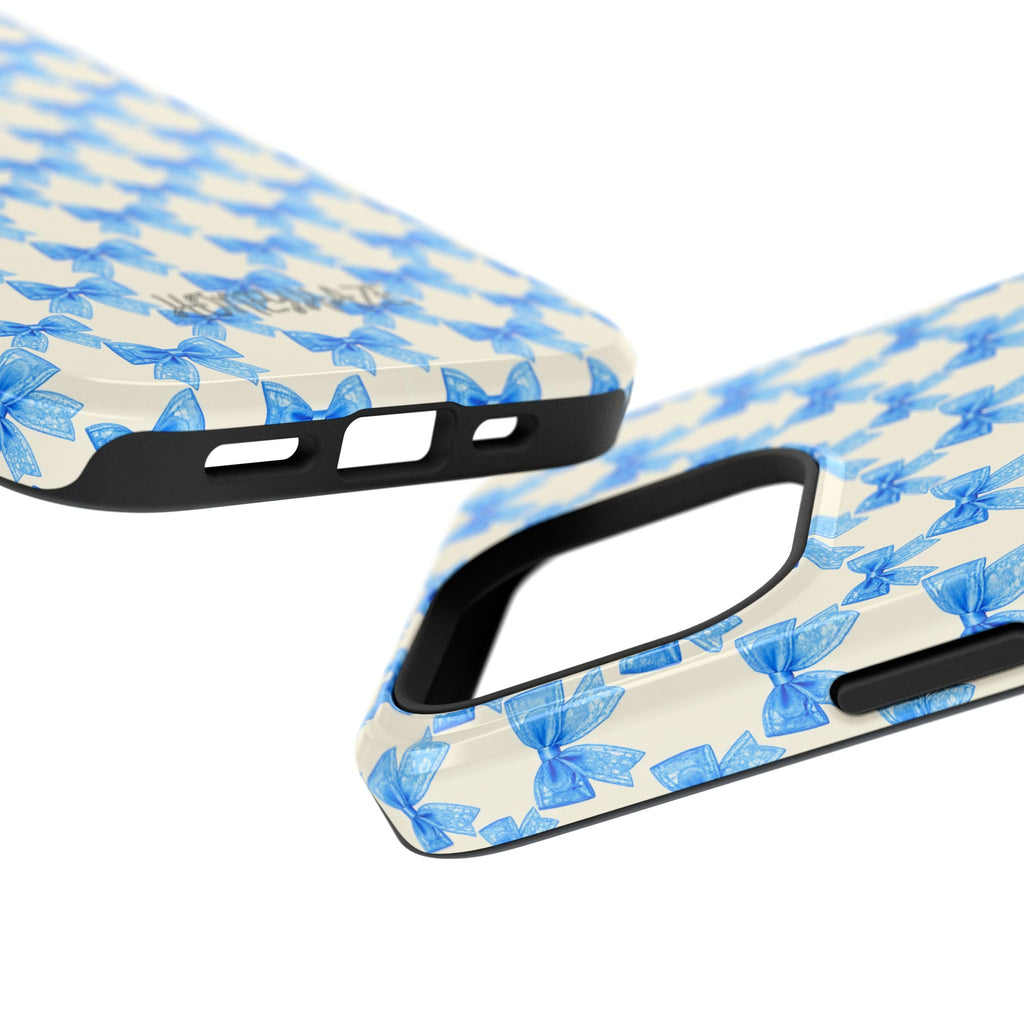 Blue Bow Phone Case