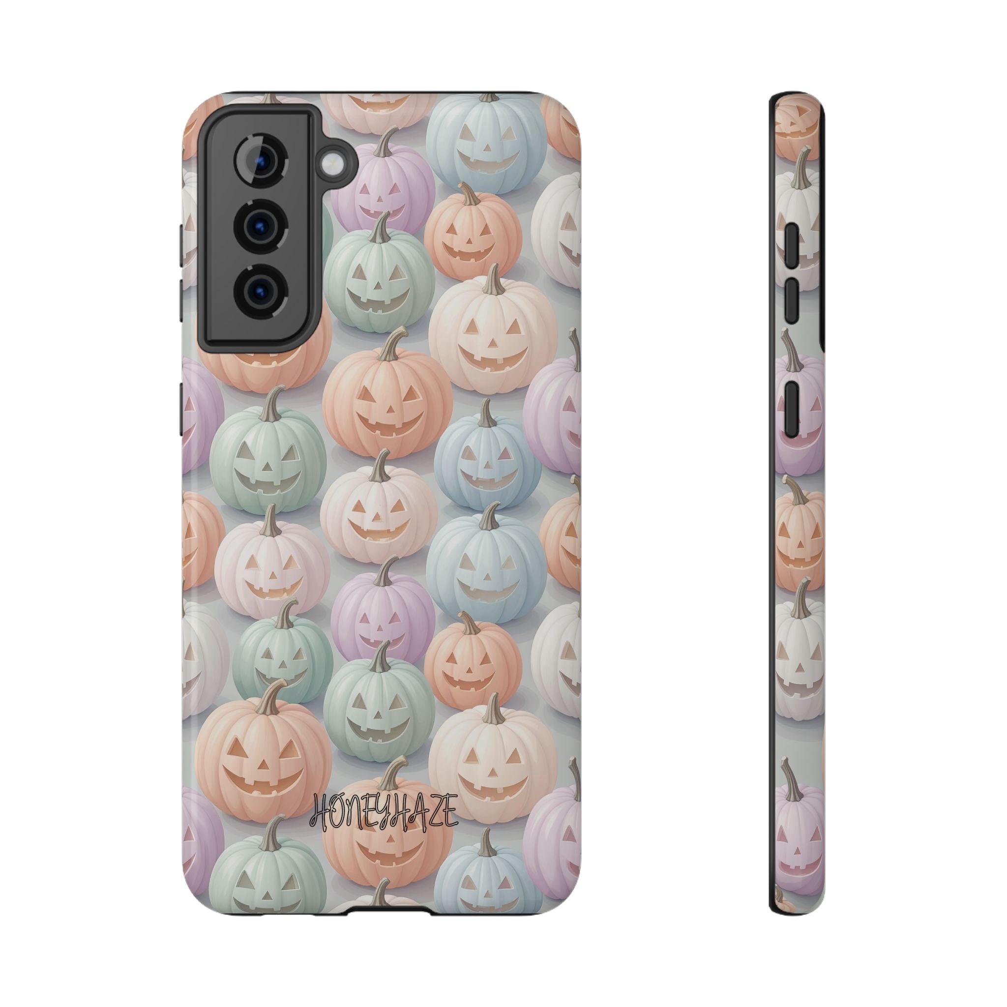 Pastel Jack-O-Lanterns Phone Case
