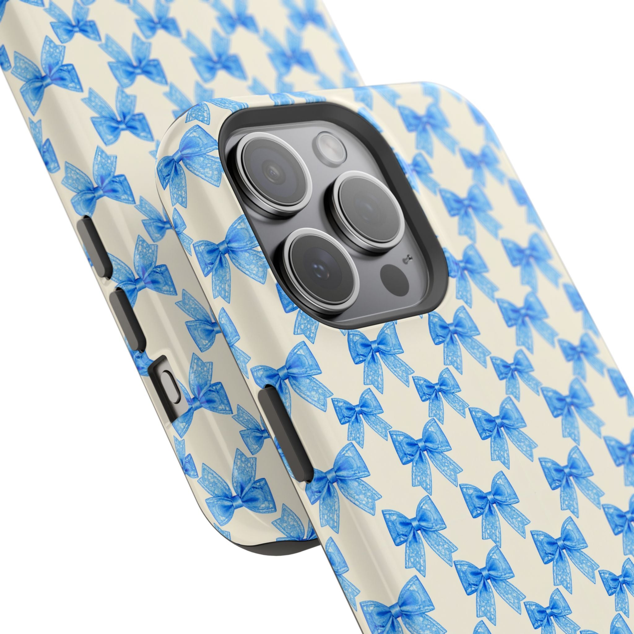 Blue Bow Phone Case