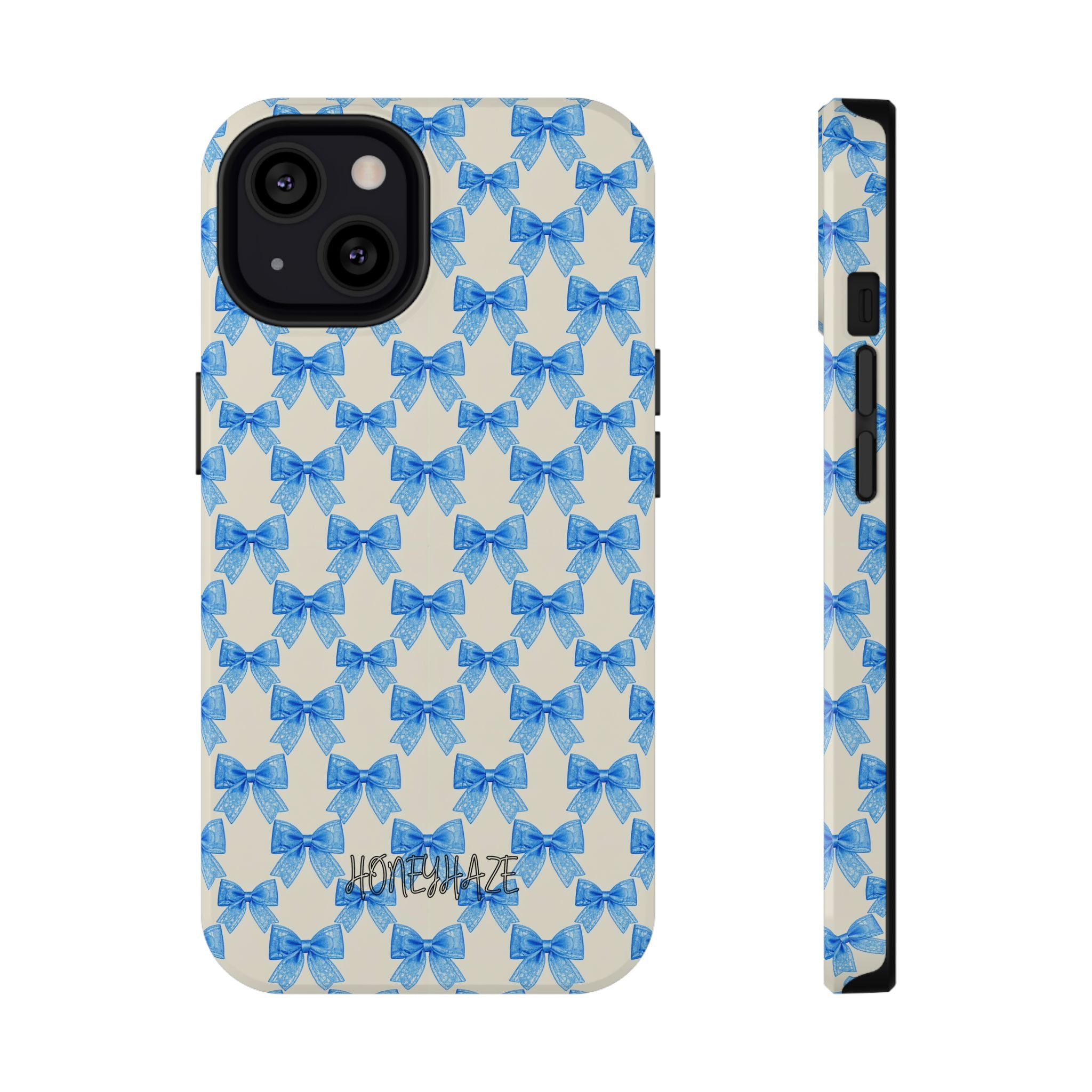 Blue Bow Phone Case