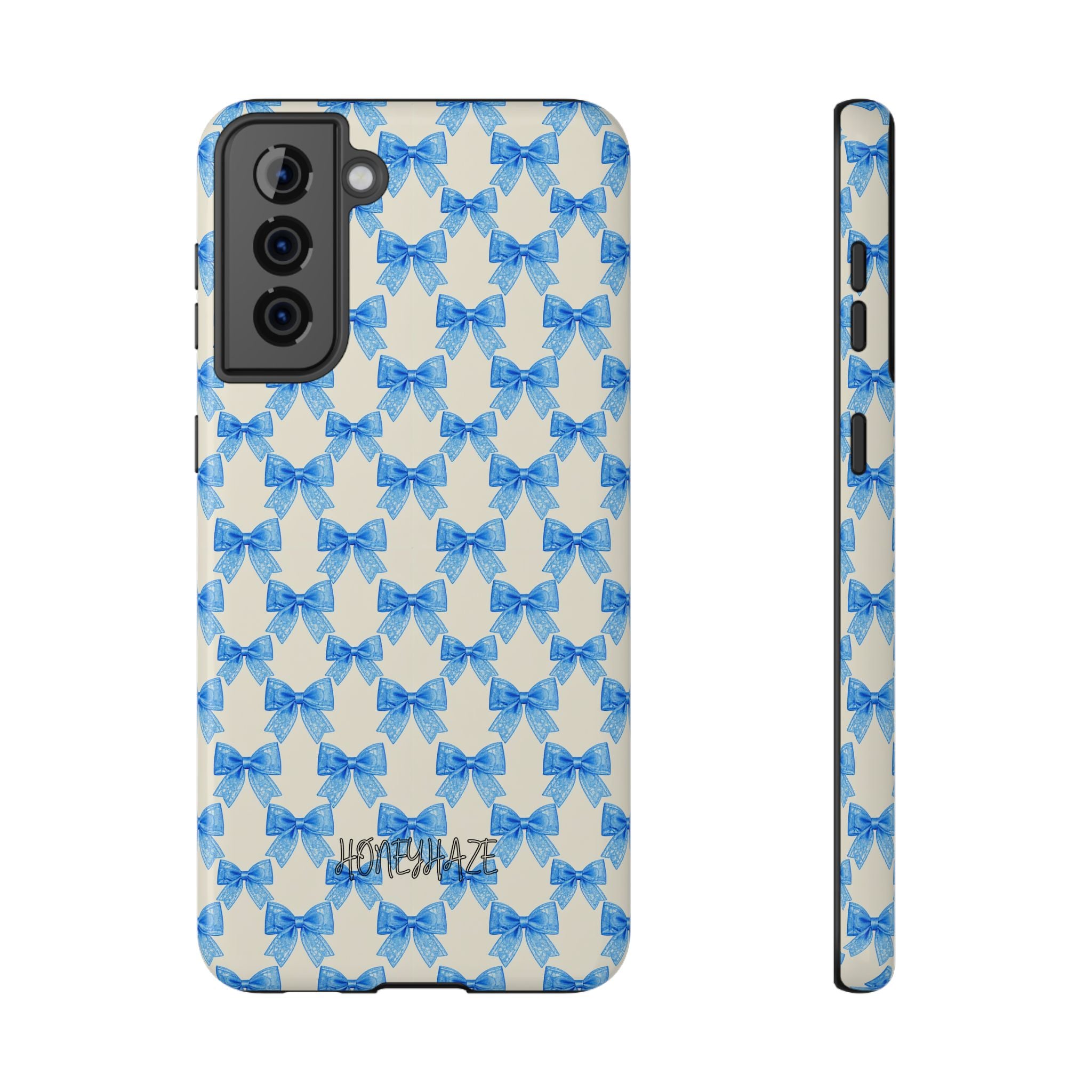 Blue Bow Phone Case