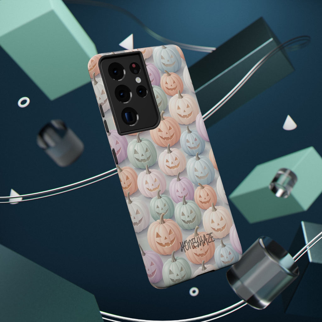 Pastel Jack-O-Lanterns Phone Case