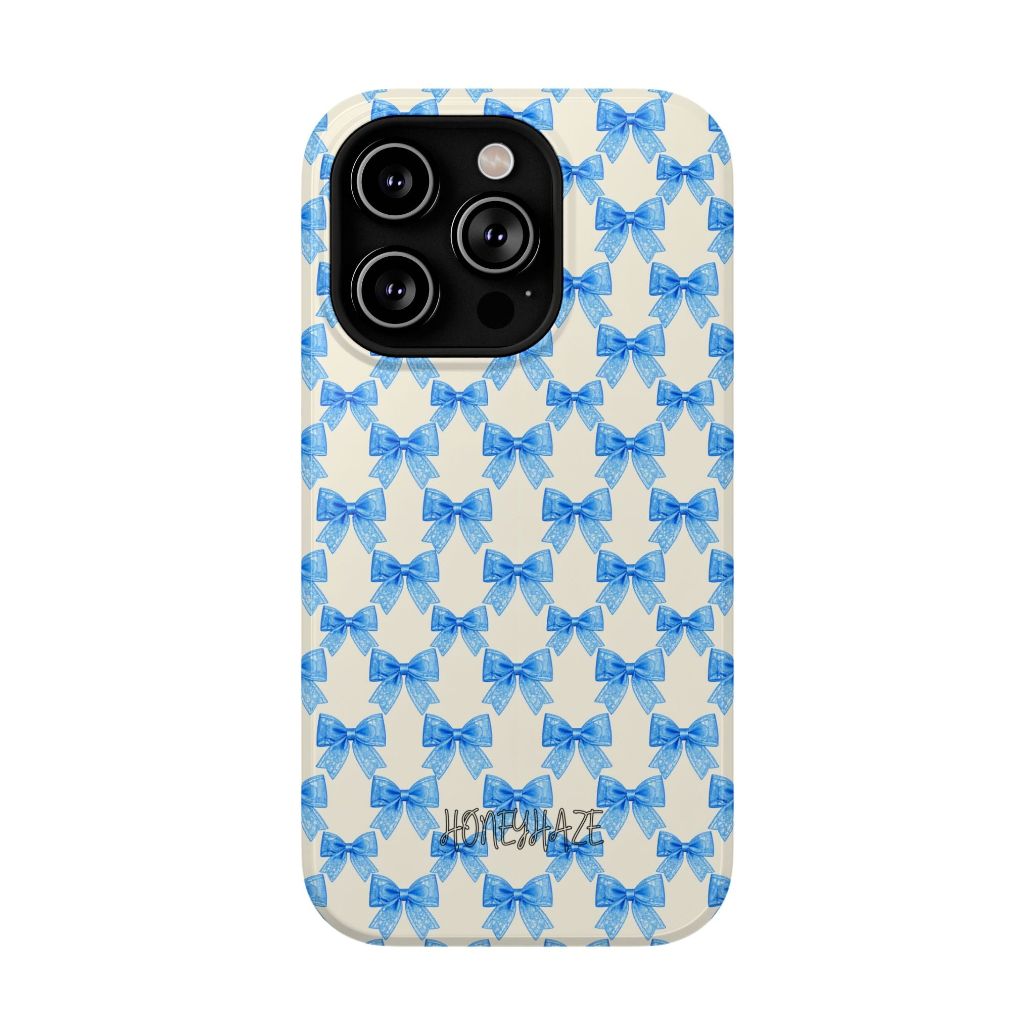 Blue Bow Phone Case