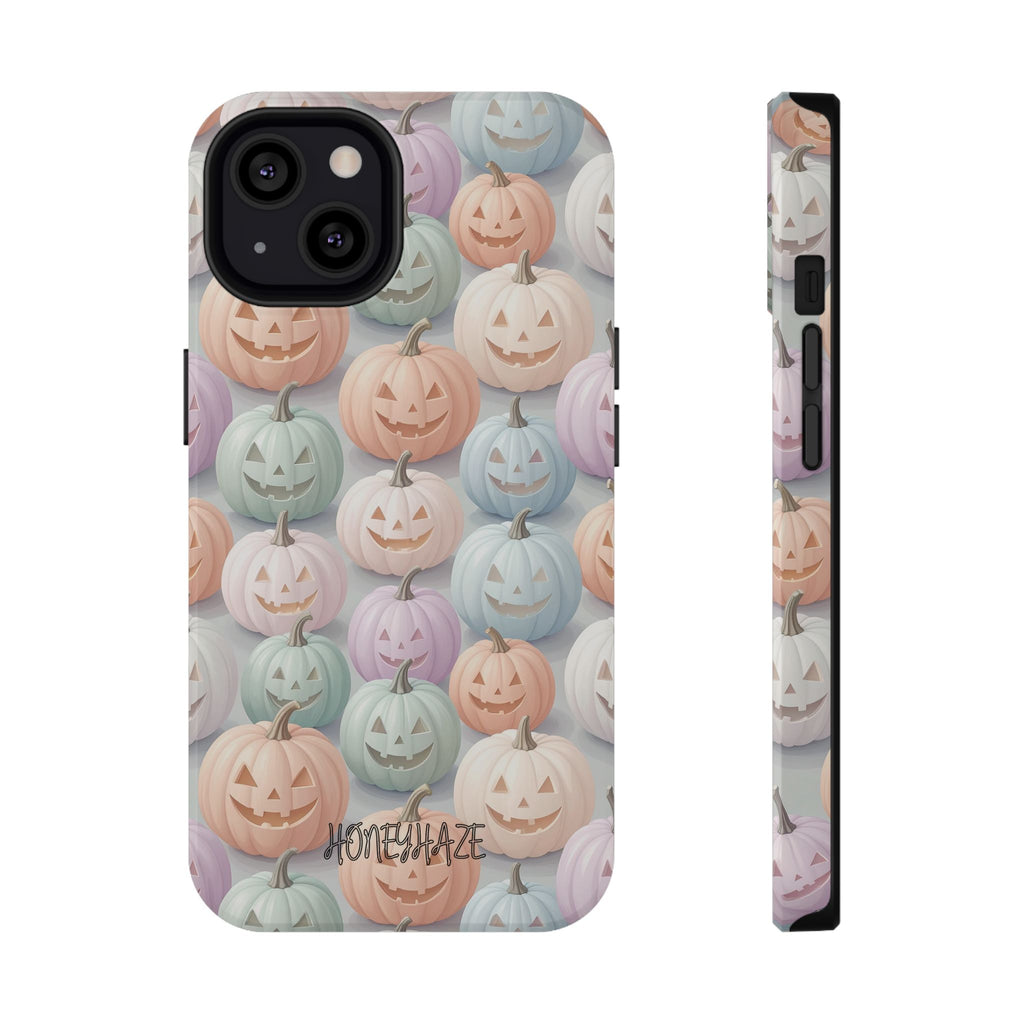 Pastel Jack-O-Lanterns Phone Case
