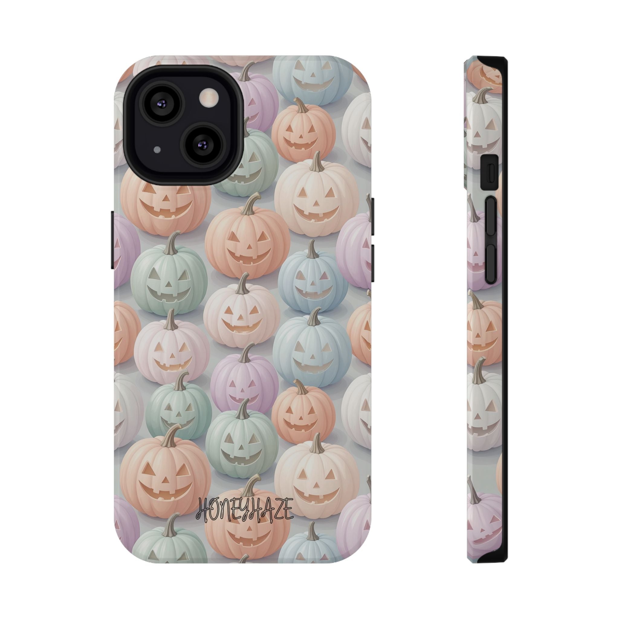 Pastel Jack-O-Lanterns Phone Case