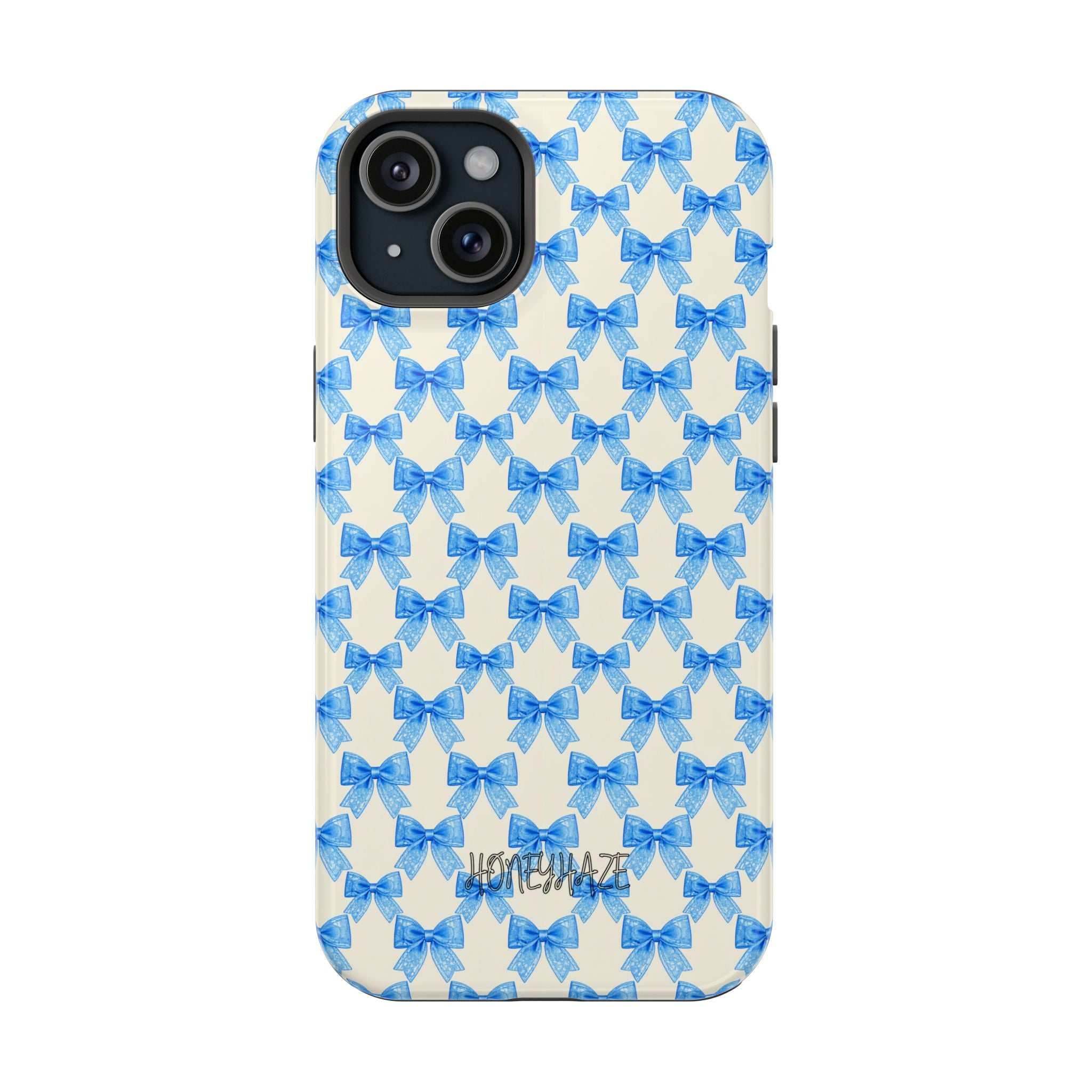 Blue Bow Phone Case