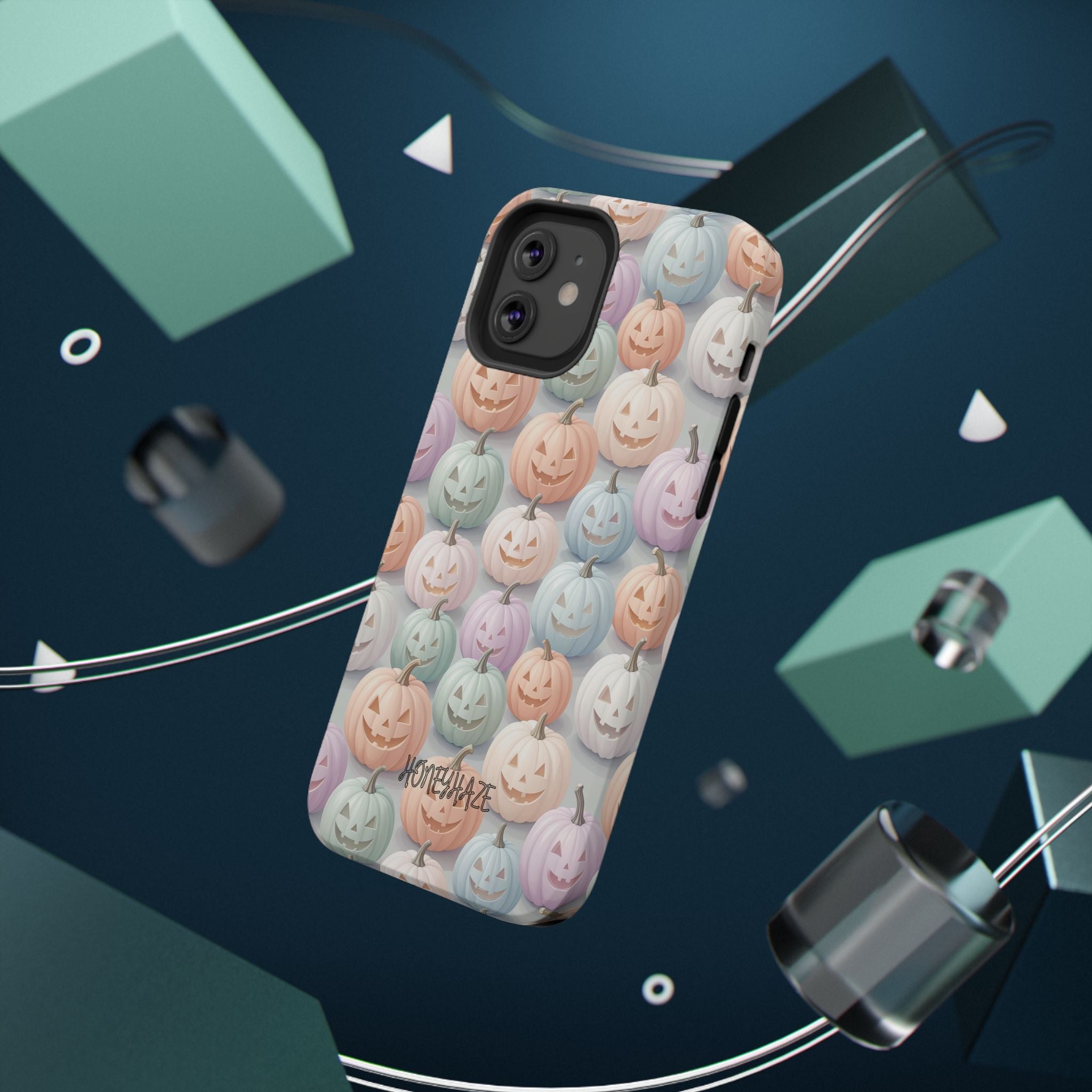 Pastel Jack-O-Lanterns Phone Case