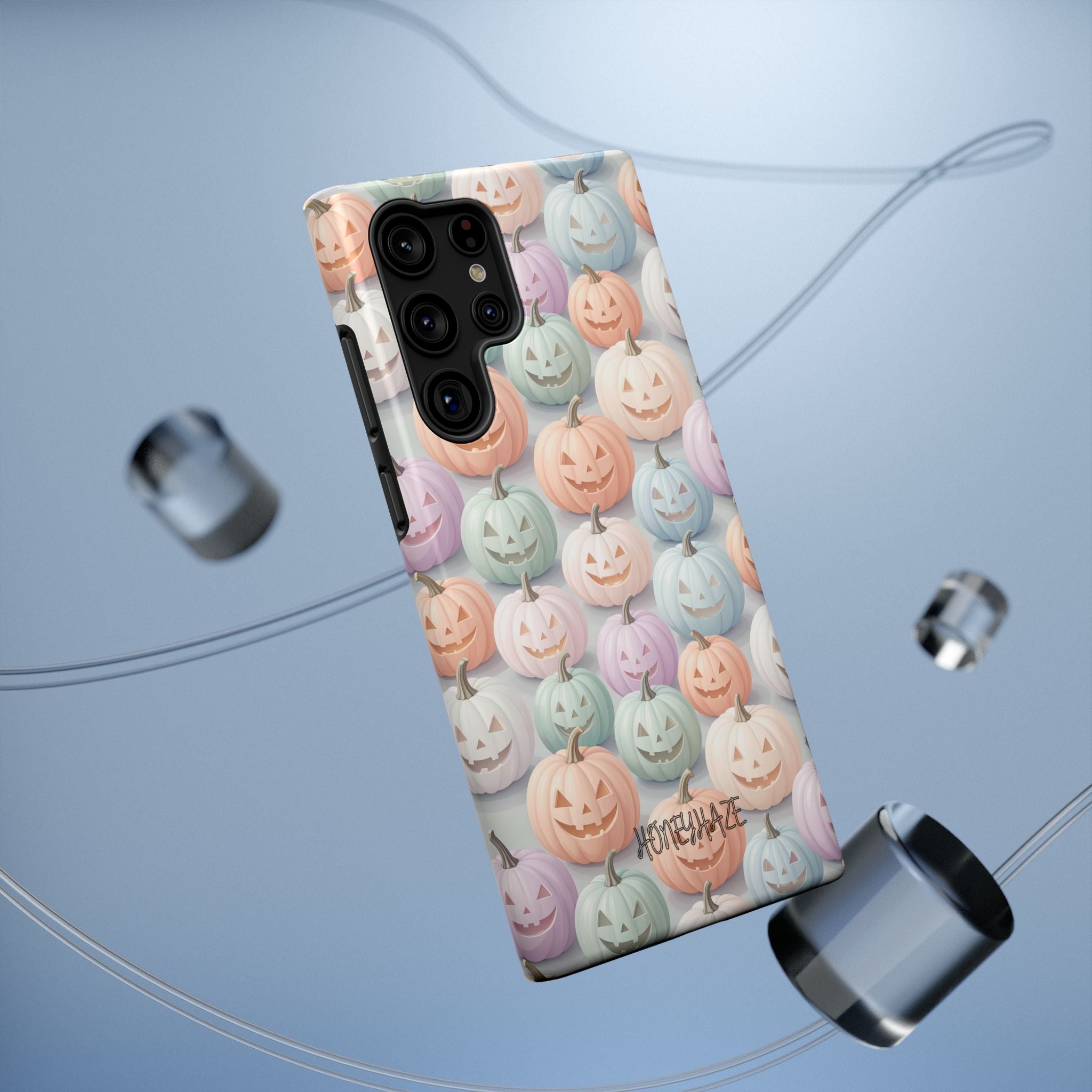 Pastel Jack-O-Lanterns Phone Case