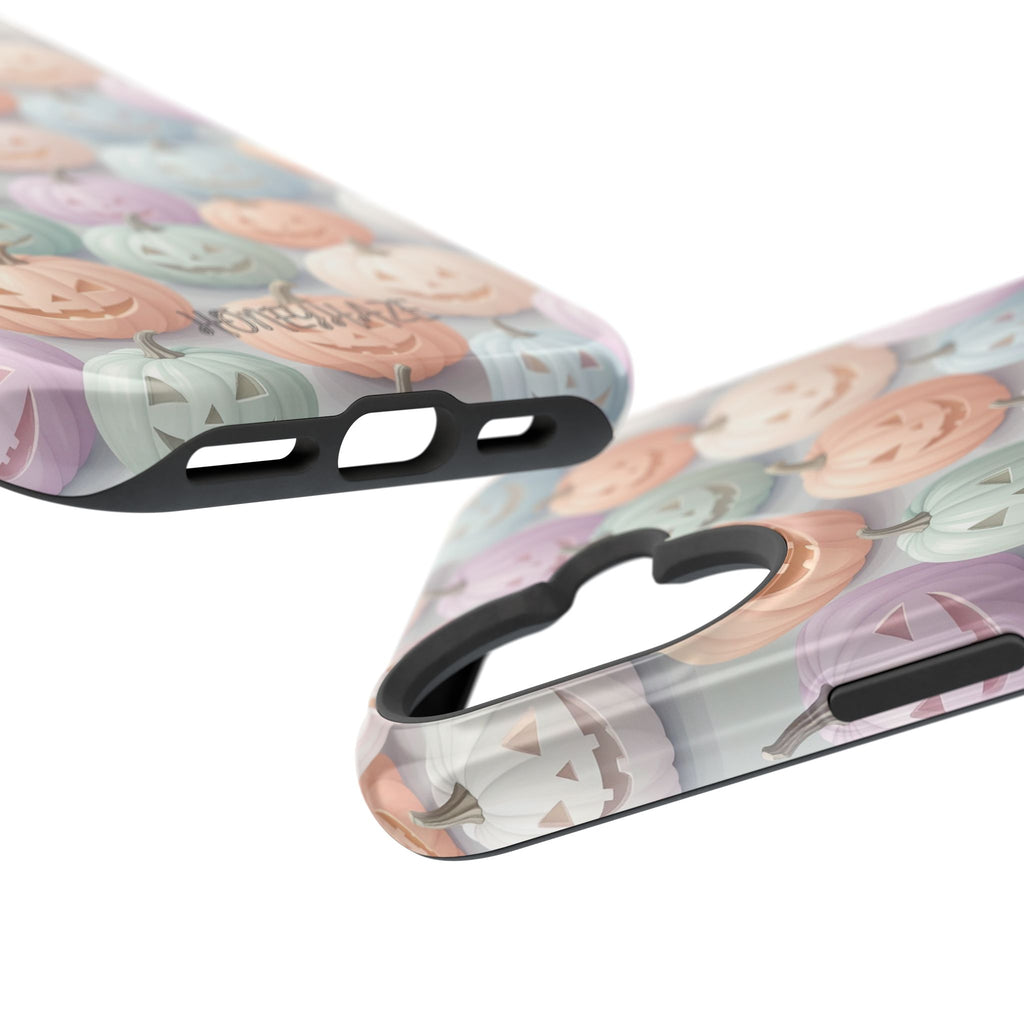Pastel Jack-O-Lanterns Phone Case