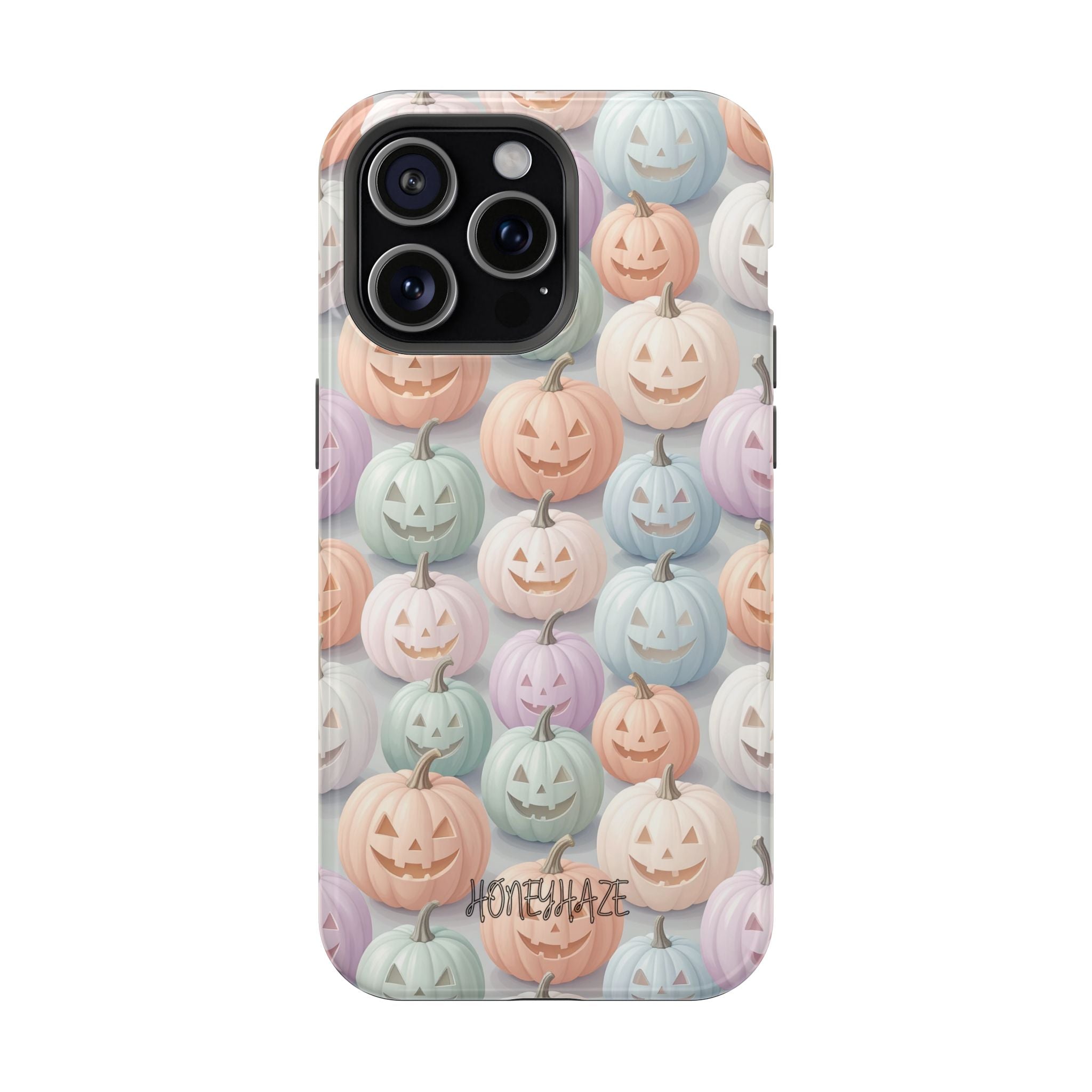 Pastel Jack-O-Lanterns Phone Case