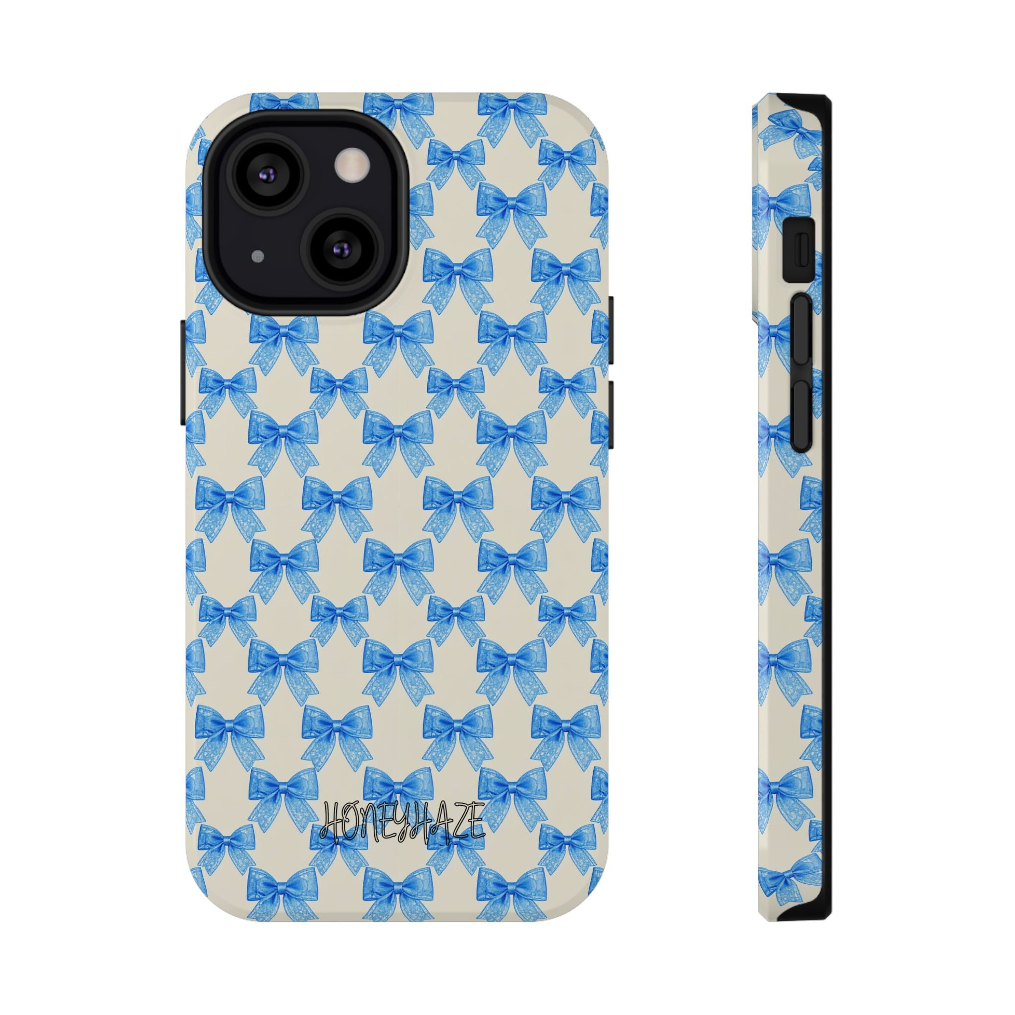 Blue Bow Phone Case