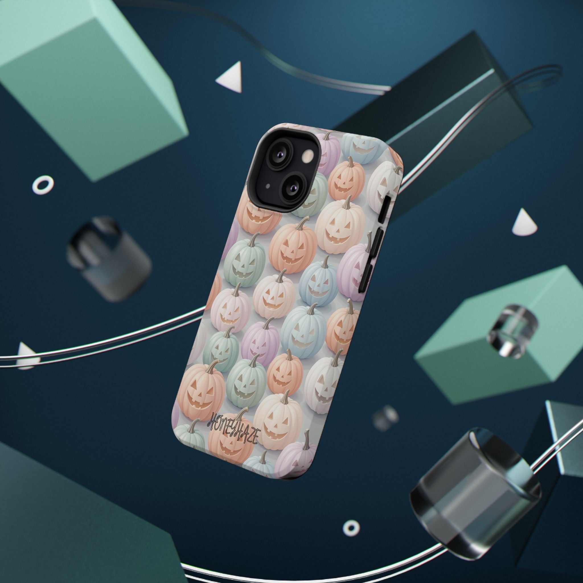 Pastel Jack-O-Lanterns Phone Case