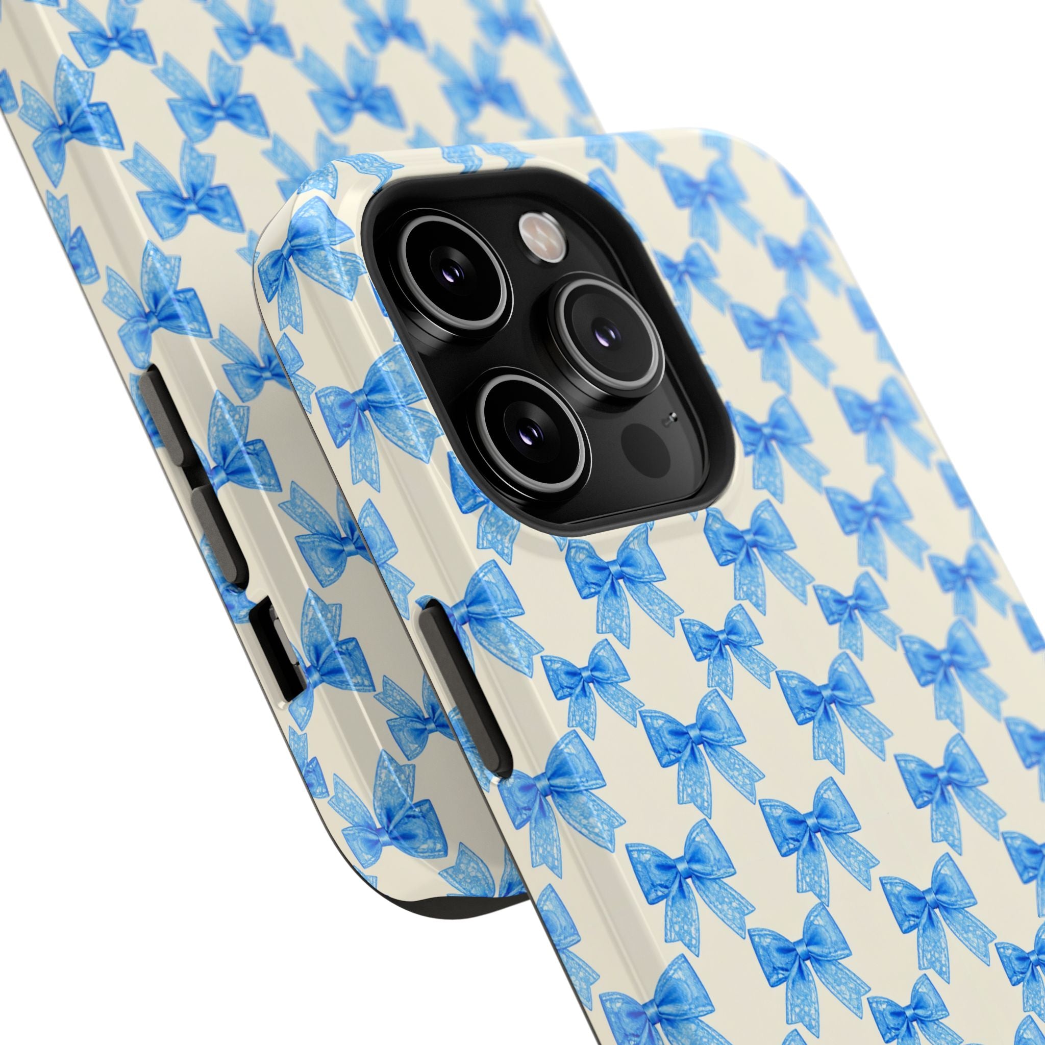 Blue Bow Phone Case