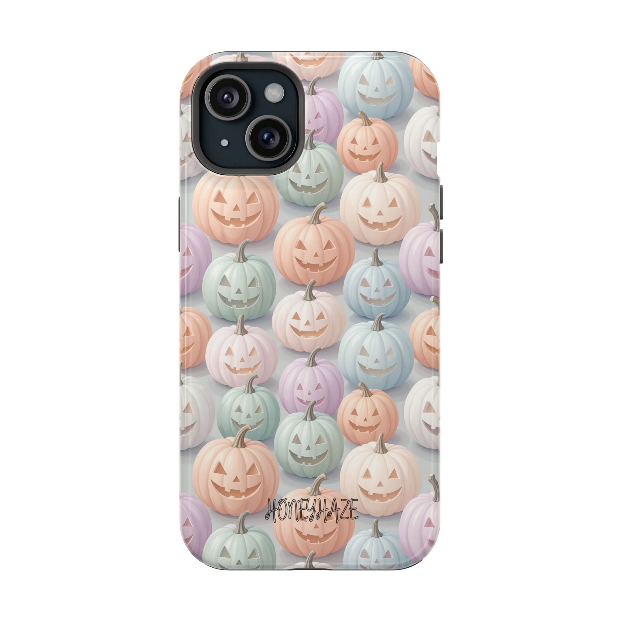 Pastel Jack-O-Lanterns Phone Case
