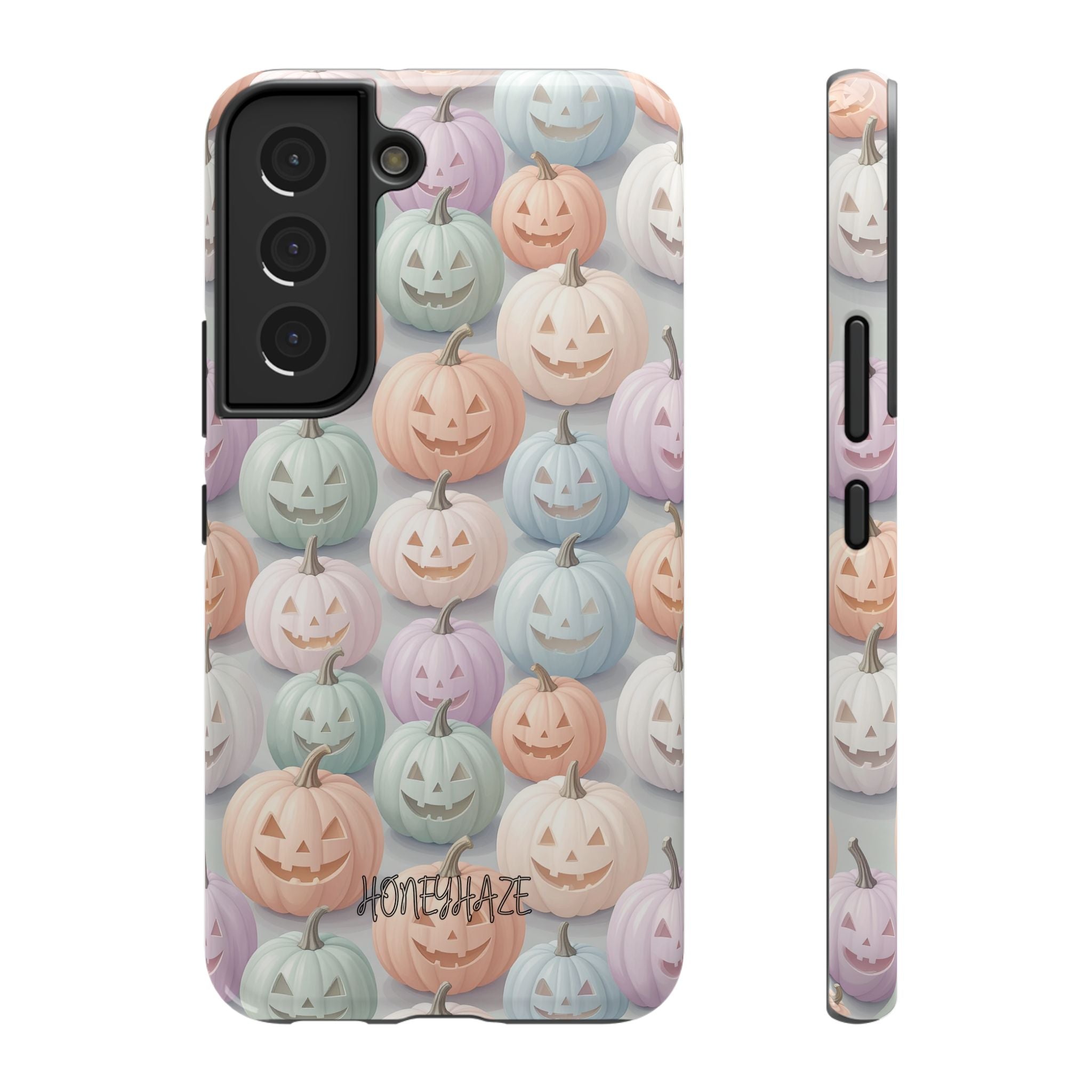 Pastel Jack-O-Lanterns Phone Case