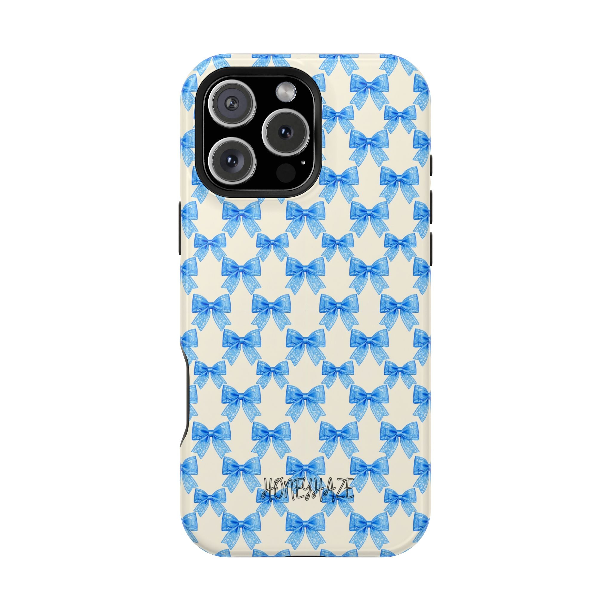 Blue Bow Phone Case