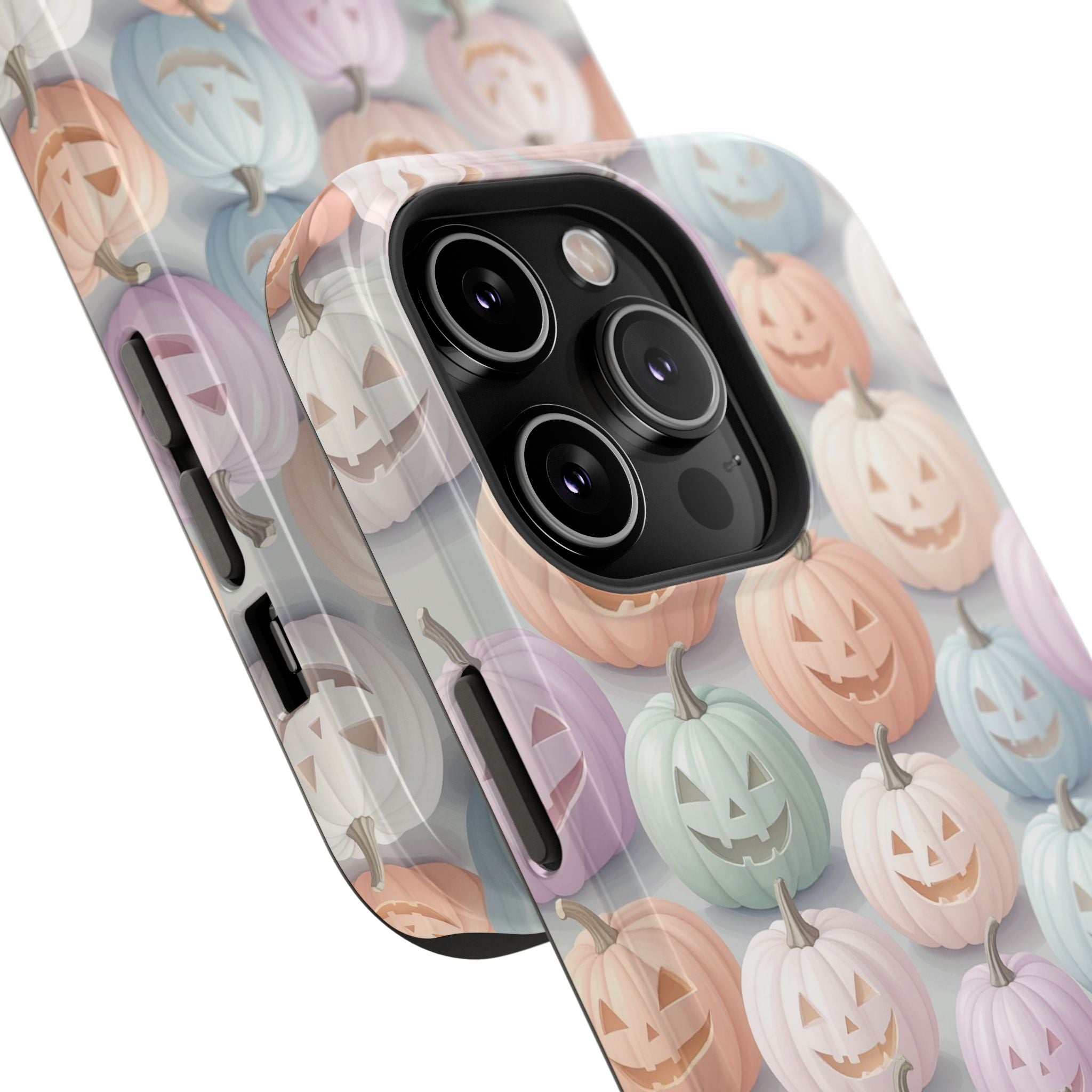 Pastel Jack-O-Lanterns Phone Case