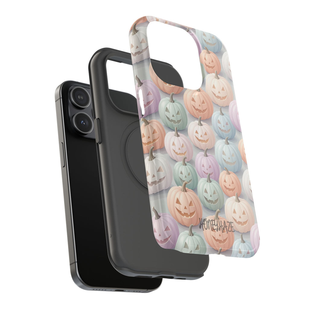 Pastel Jack-O-Lanterns Phone Case