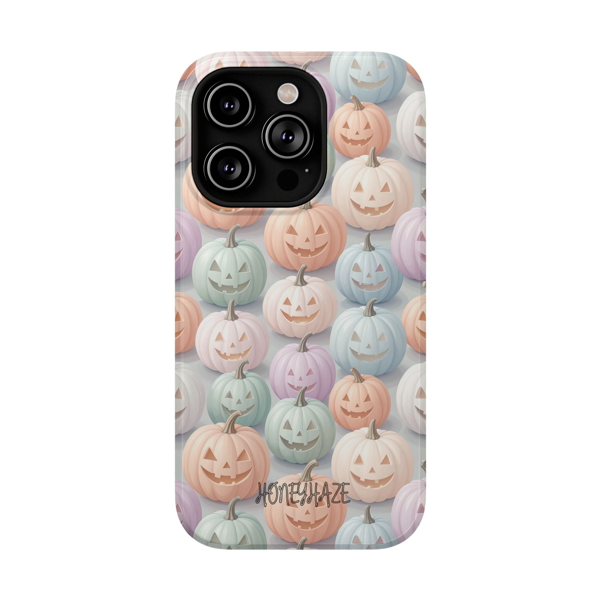 Pastel Jack-O-Lanterns Phone Case